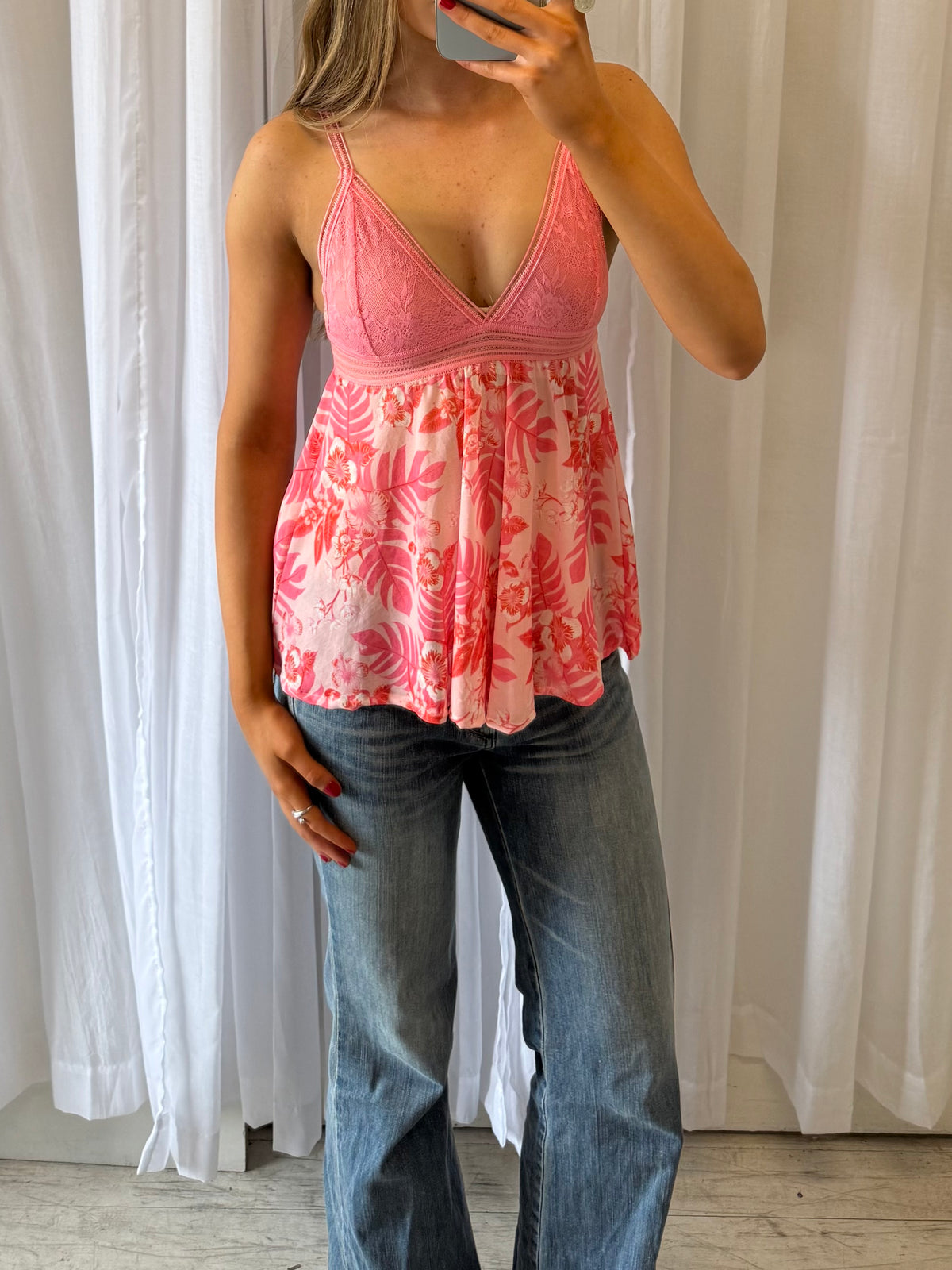 Babydoll Printed Cami