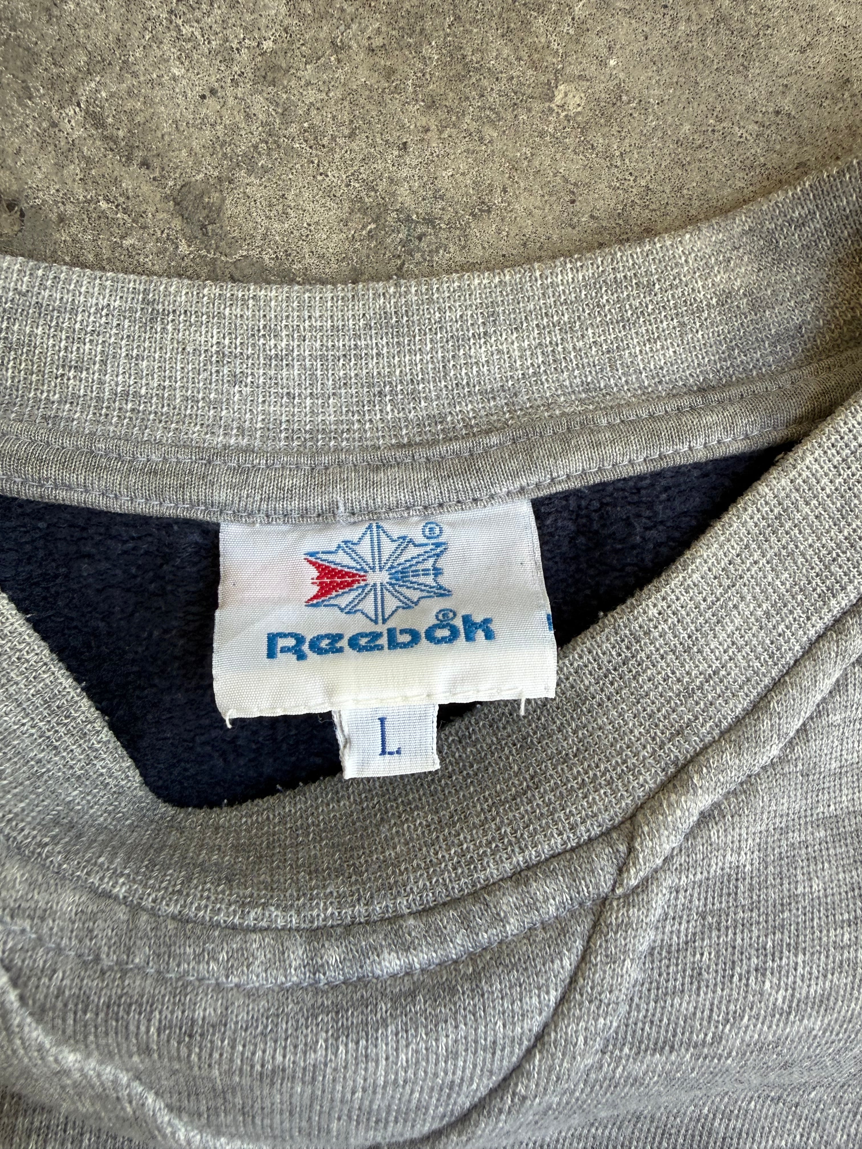 Grey Reebok Jumper - L