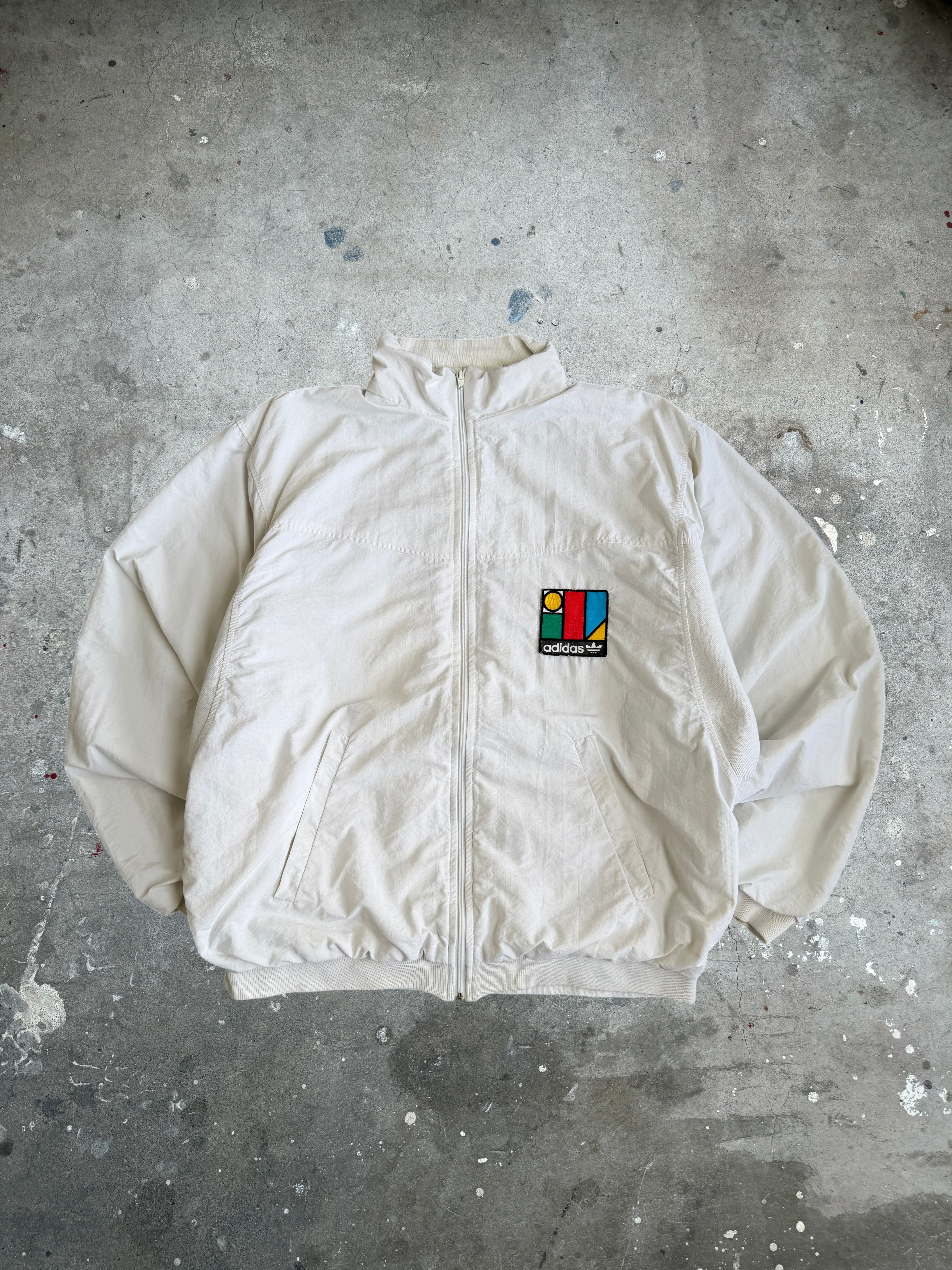 90s Adidas Spray Jacket - M