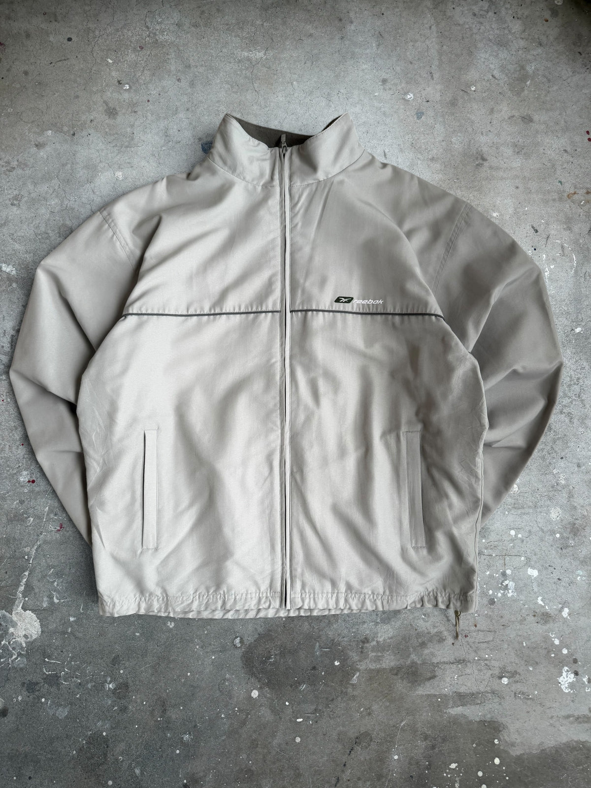 Olive Reebok Spray Jacket - M