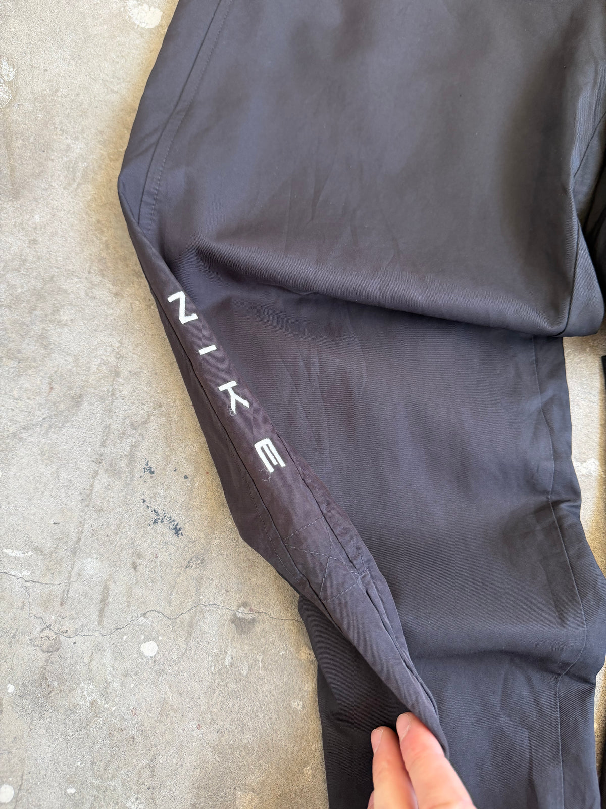 Black Nike Trackpants - M