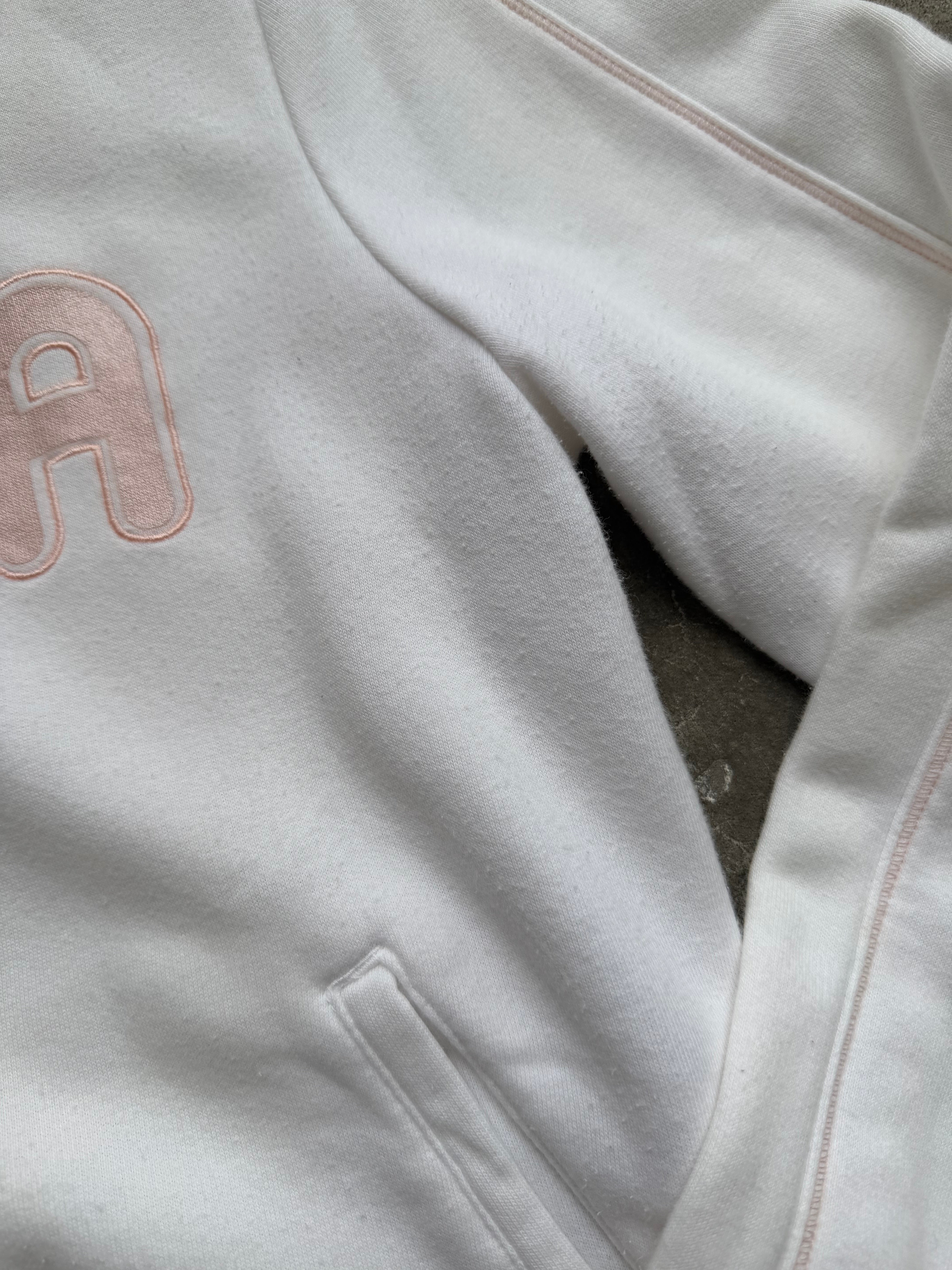 White Puma Zip Up - M