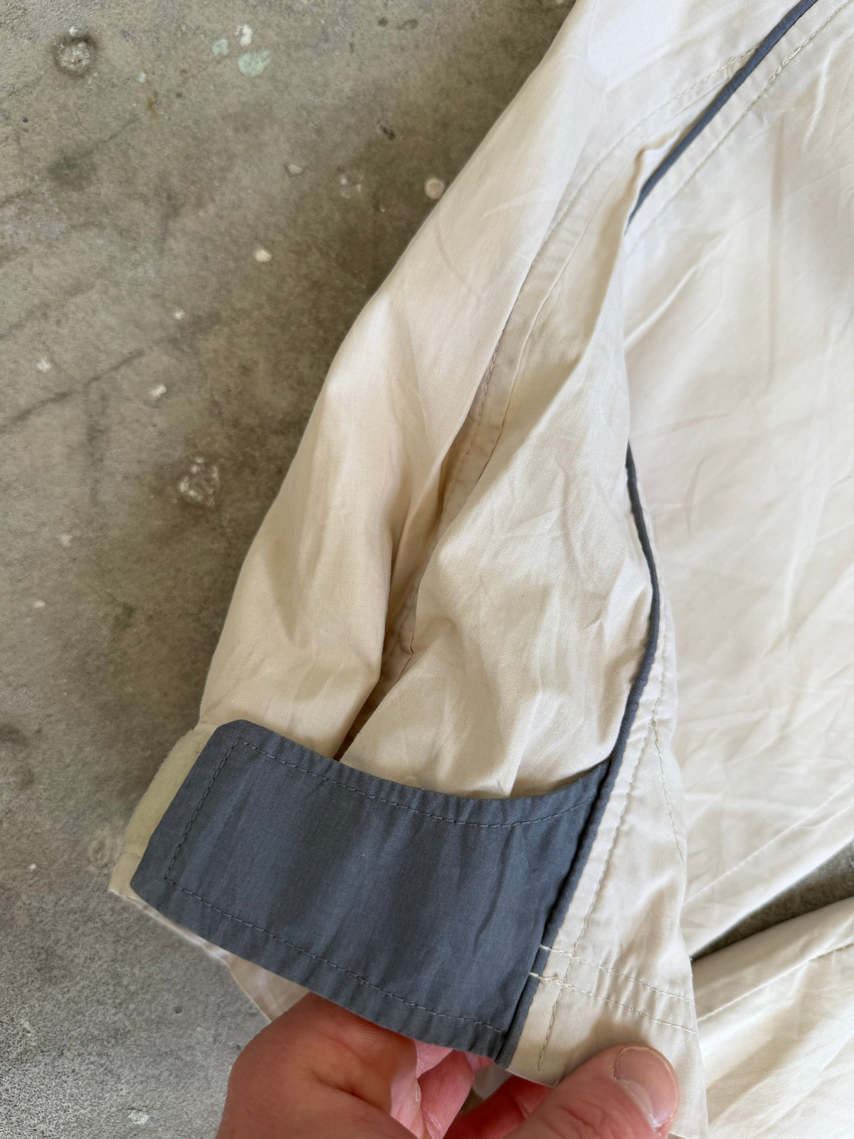 Cream Nike Trackpants - S