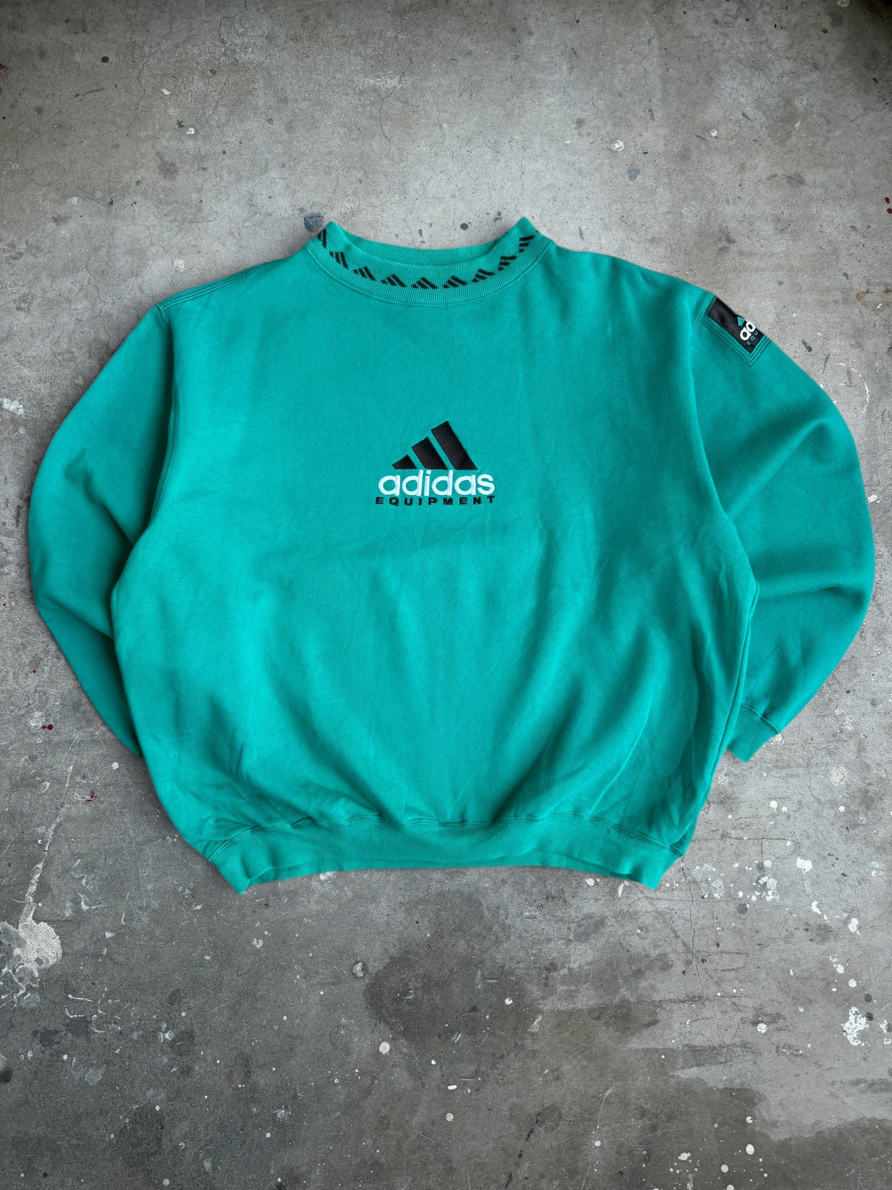 Green Adidas Equipment Jumper - L