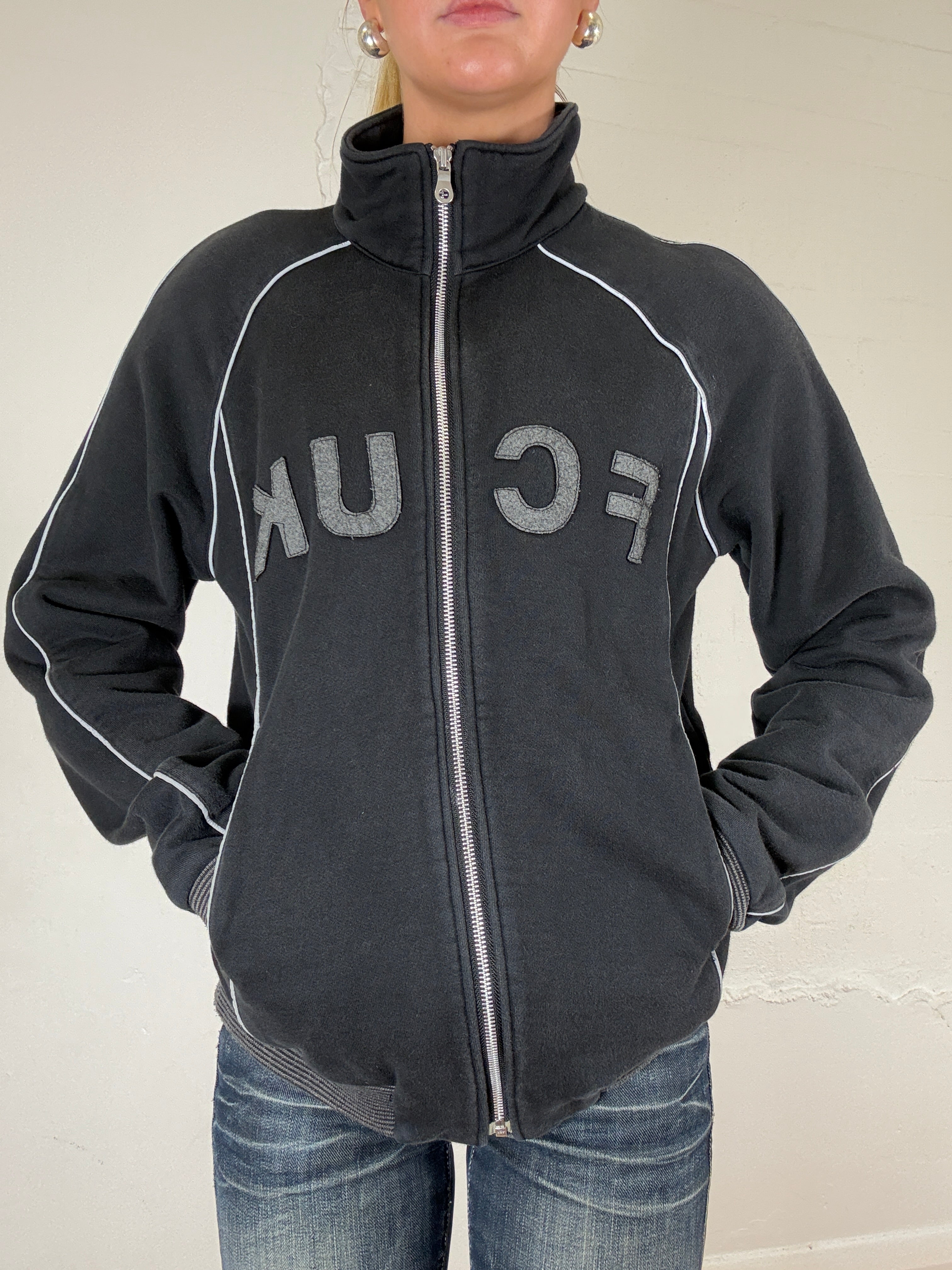 Fcuk Zip Up - M
