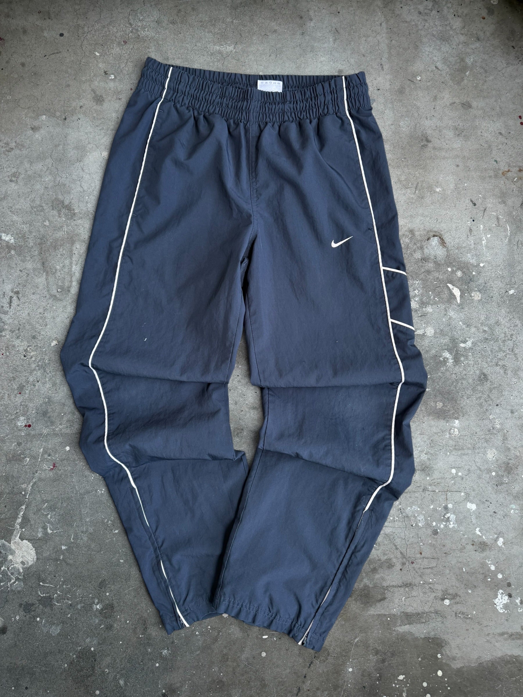 Navy Nike Trackpants - S
