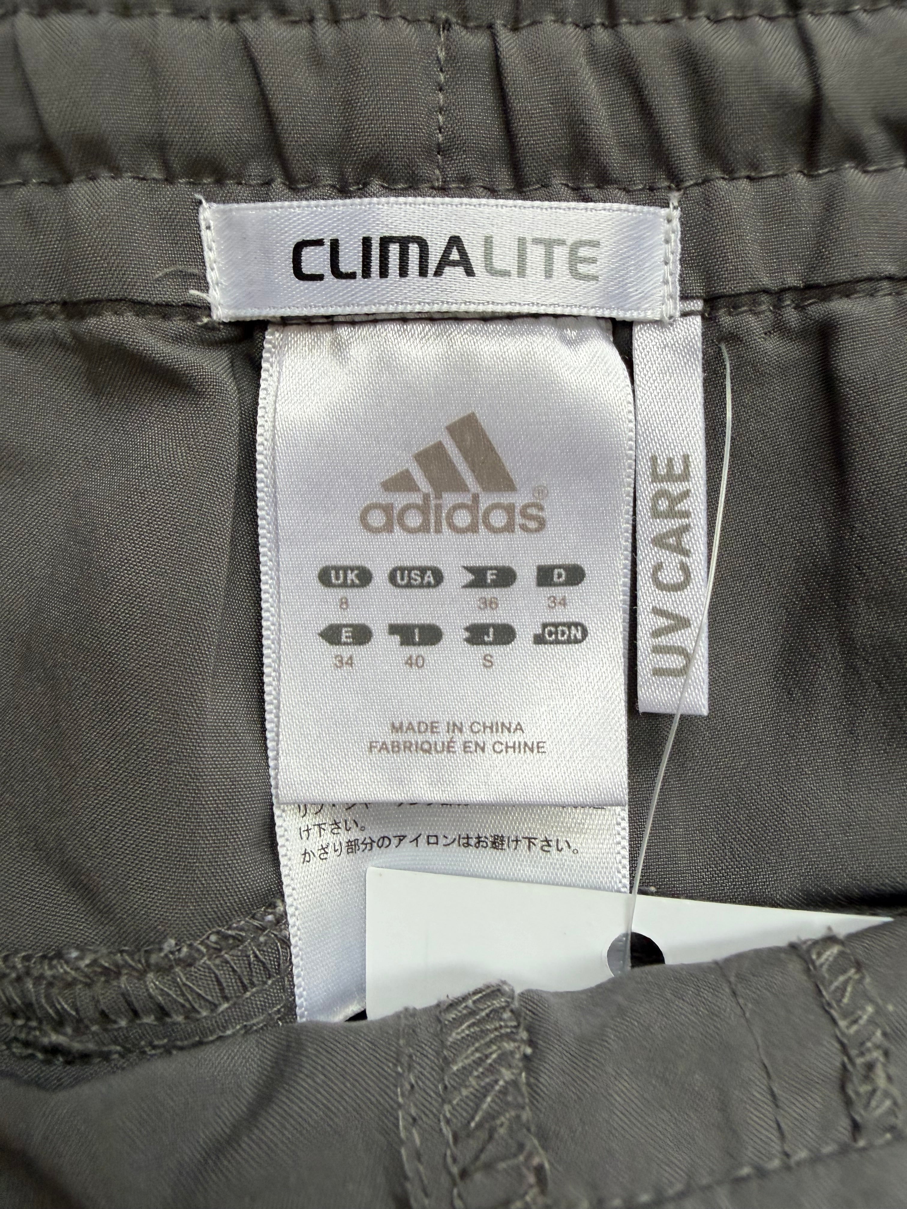 Grey Cargo Adidas Capri - S