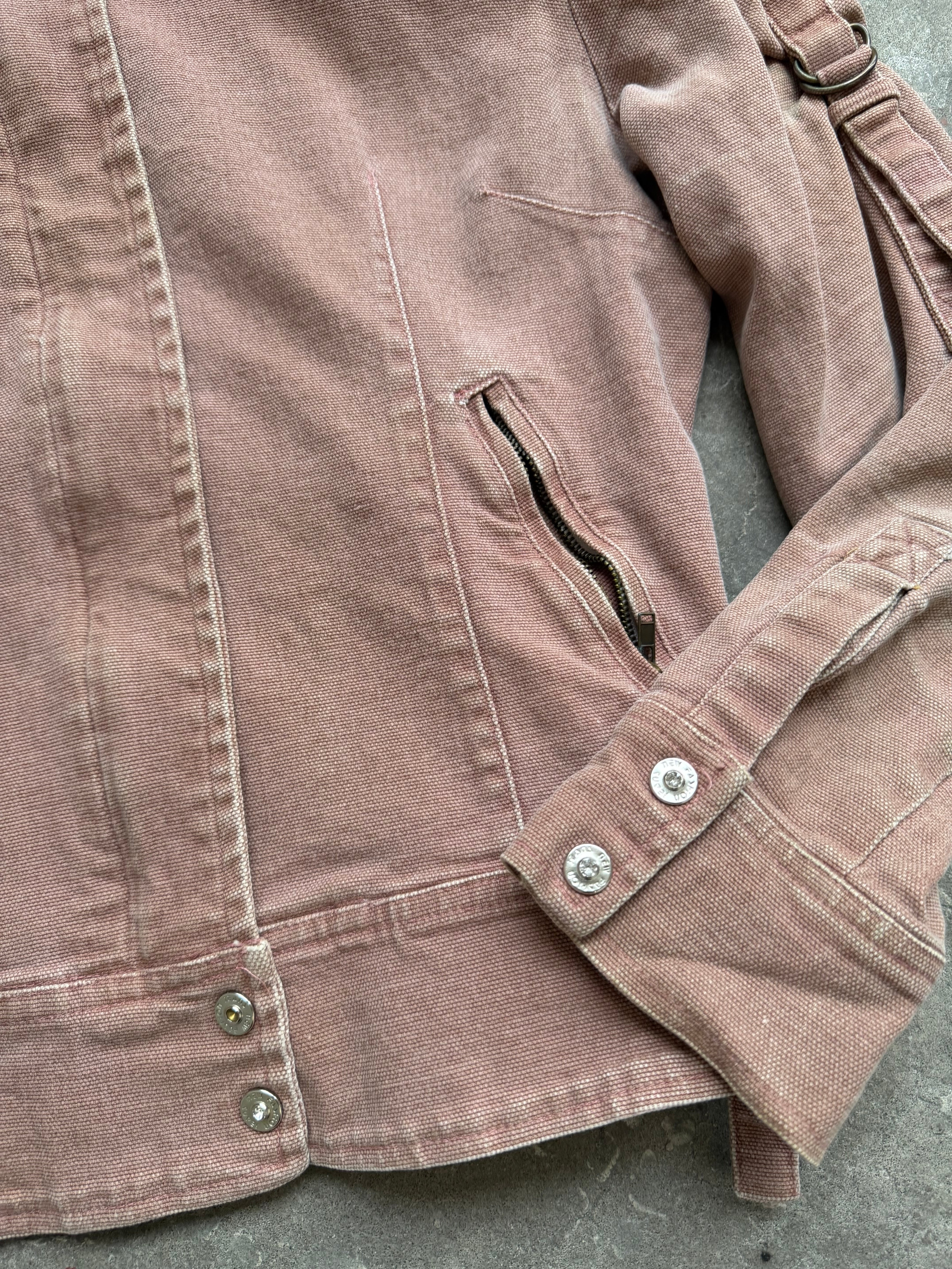 Pink “CYM” Buckle Jacket - XS