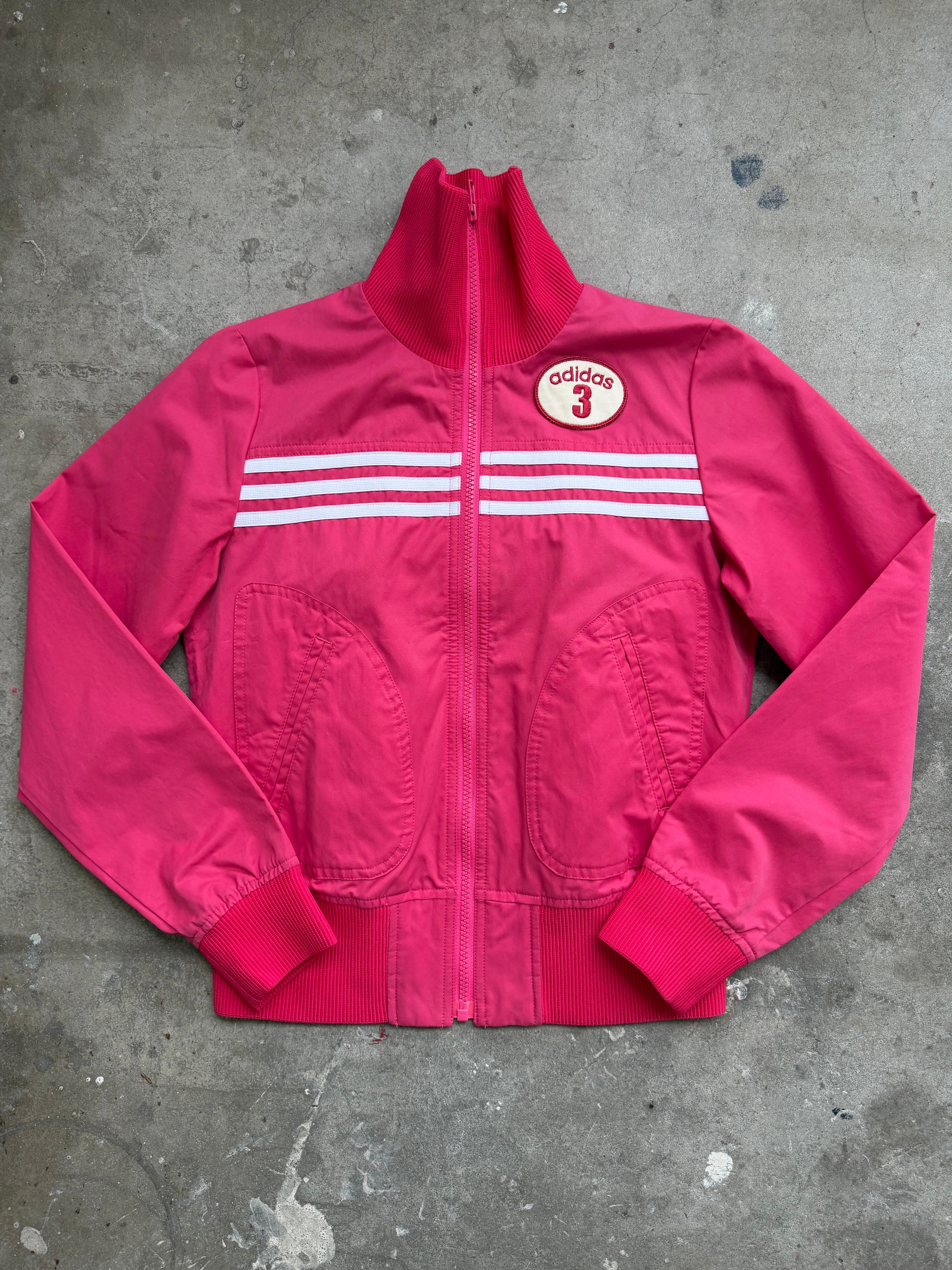 Pink Adidas “3” Jacket - XS
