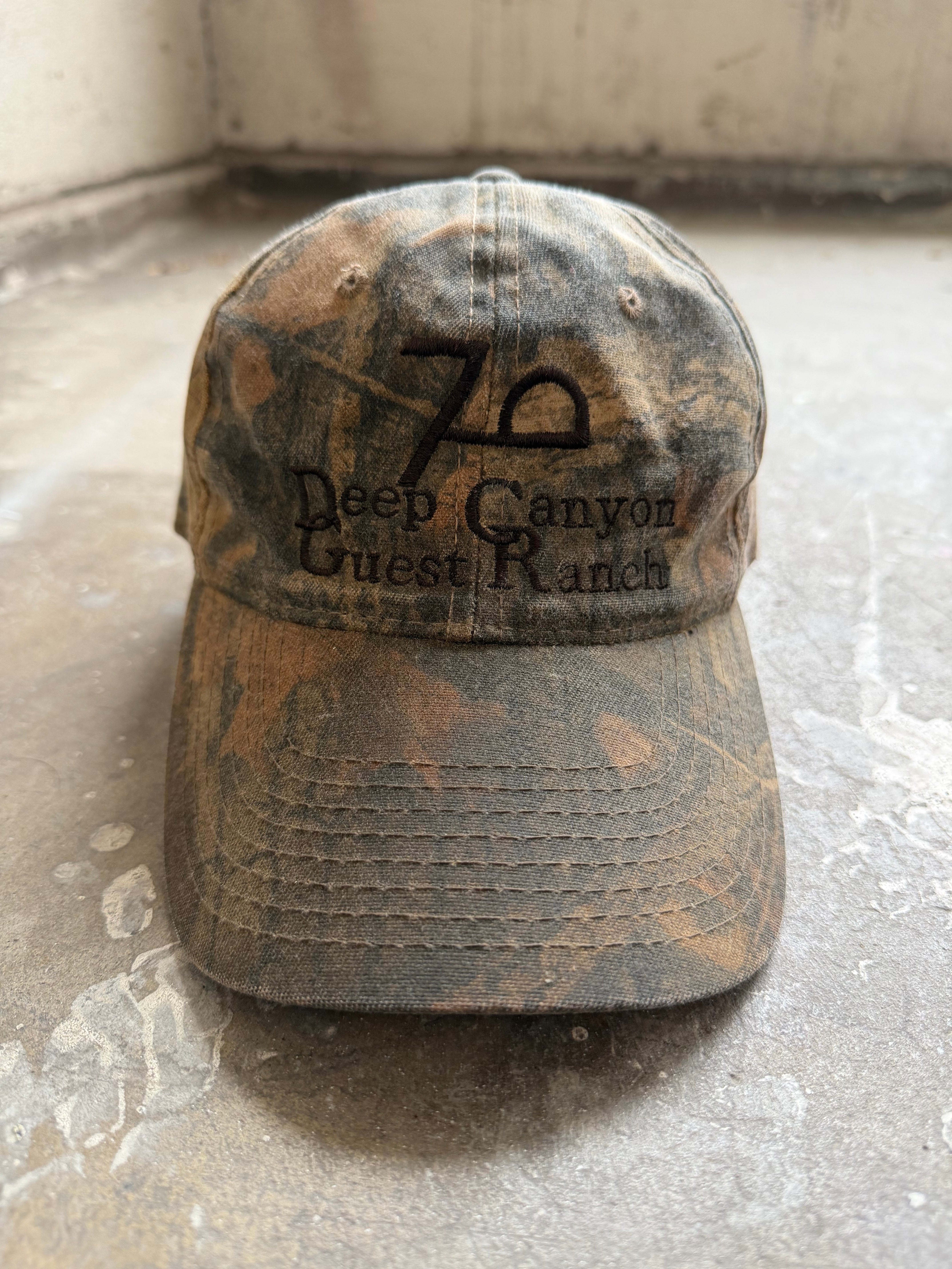 "Deep Canyon Guest Ranch" Real Tree Hat