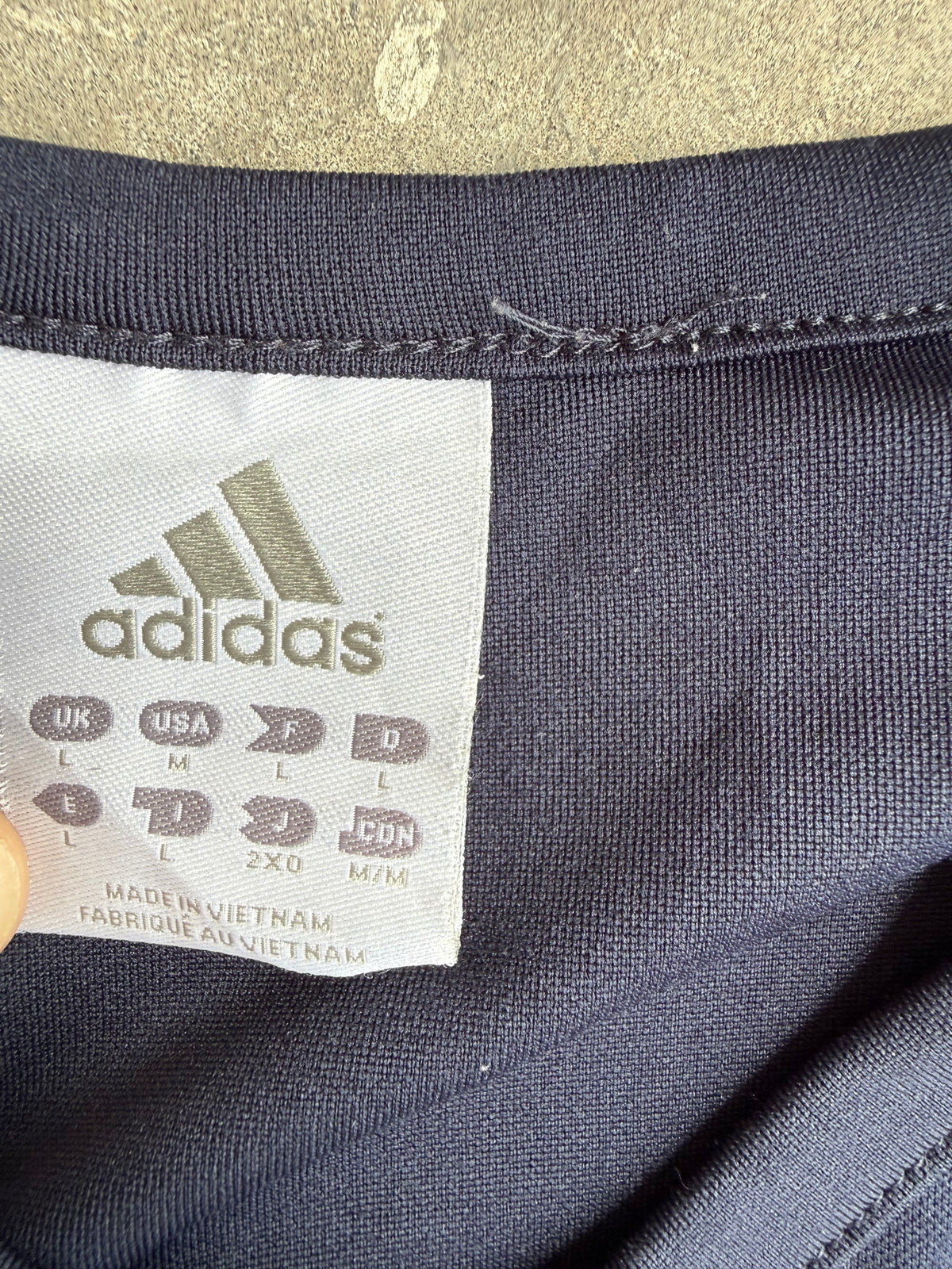 Two Tone Adidas Jersey - L