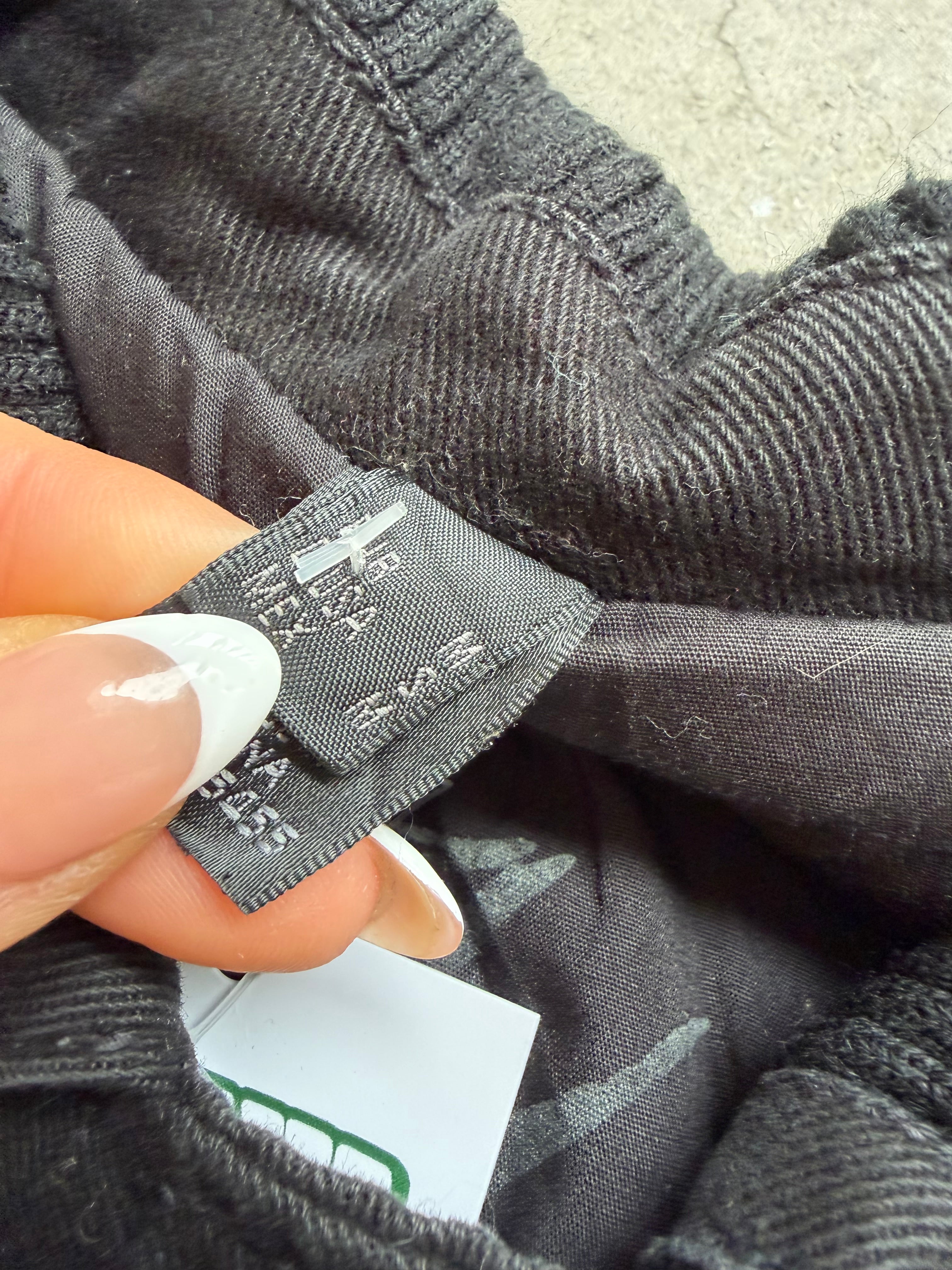 Black Zip Up Jacket - M