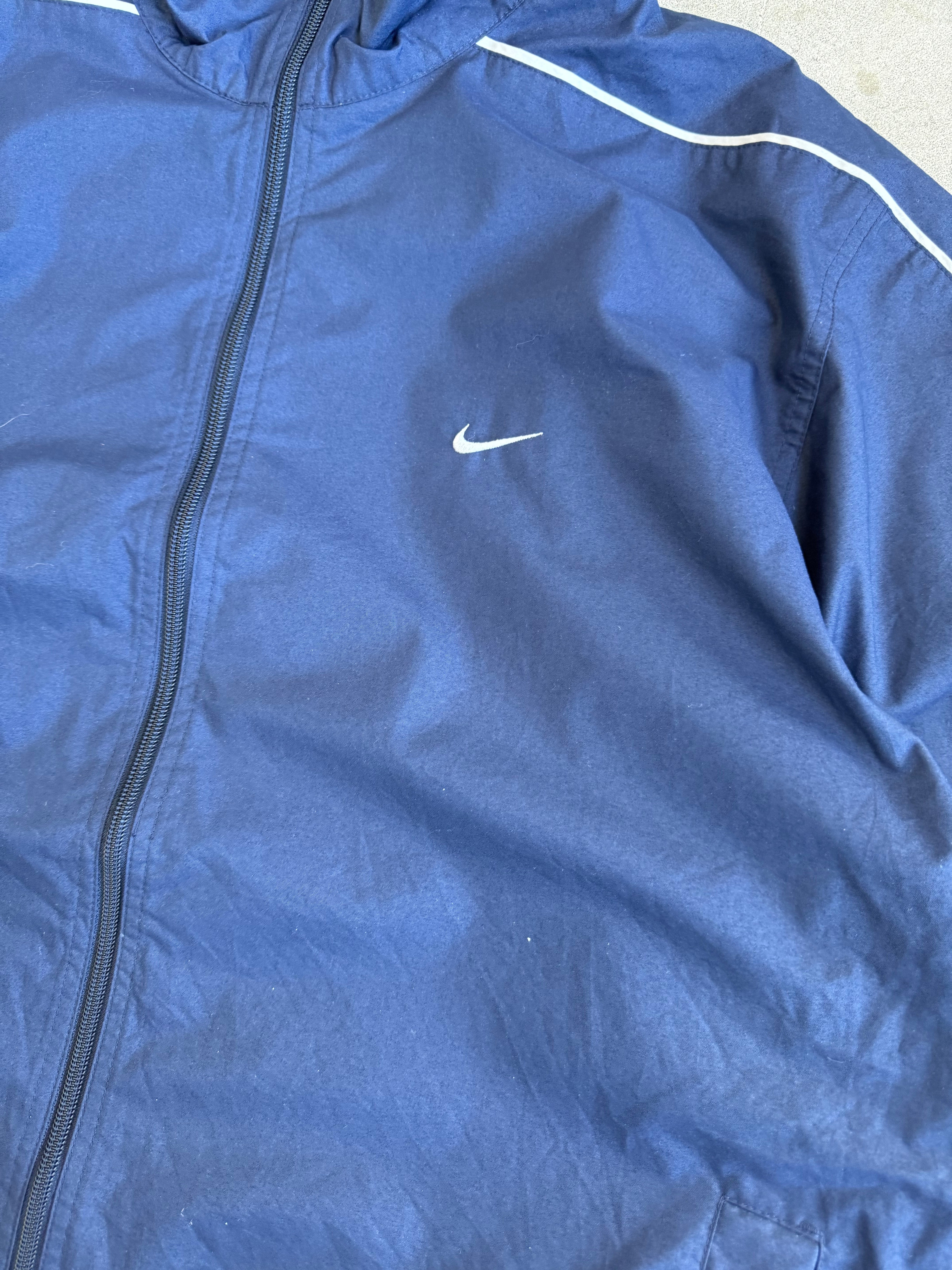 Navy Nike Spray Jacket - XL