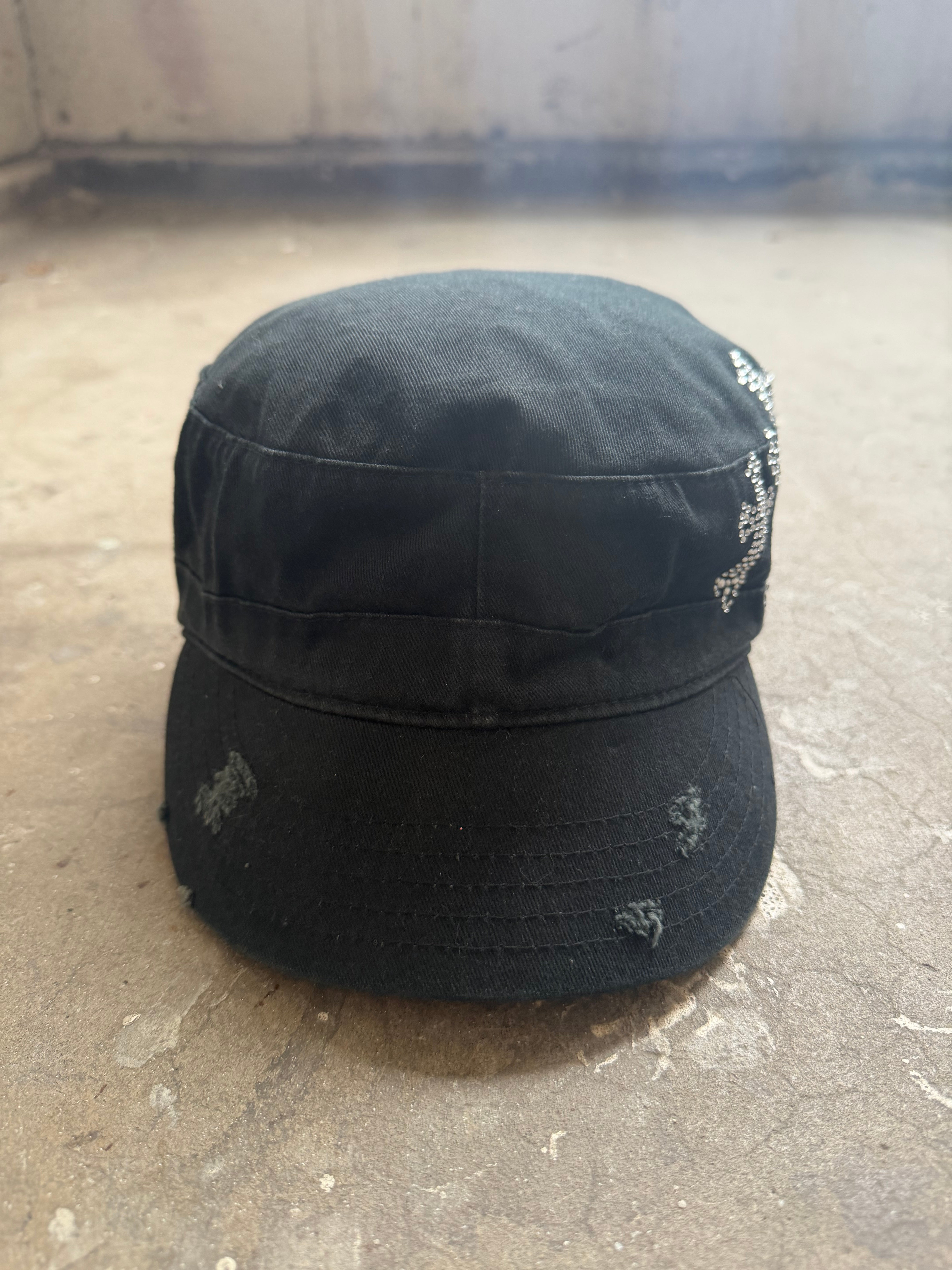 Bedazzled Cross Cadet Hat