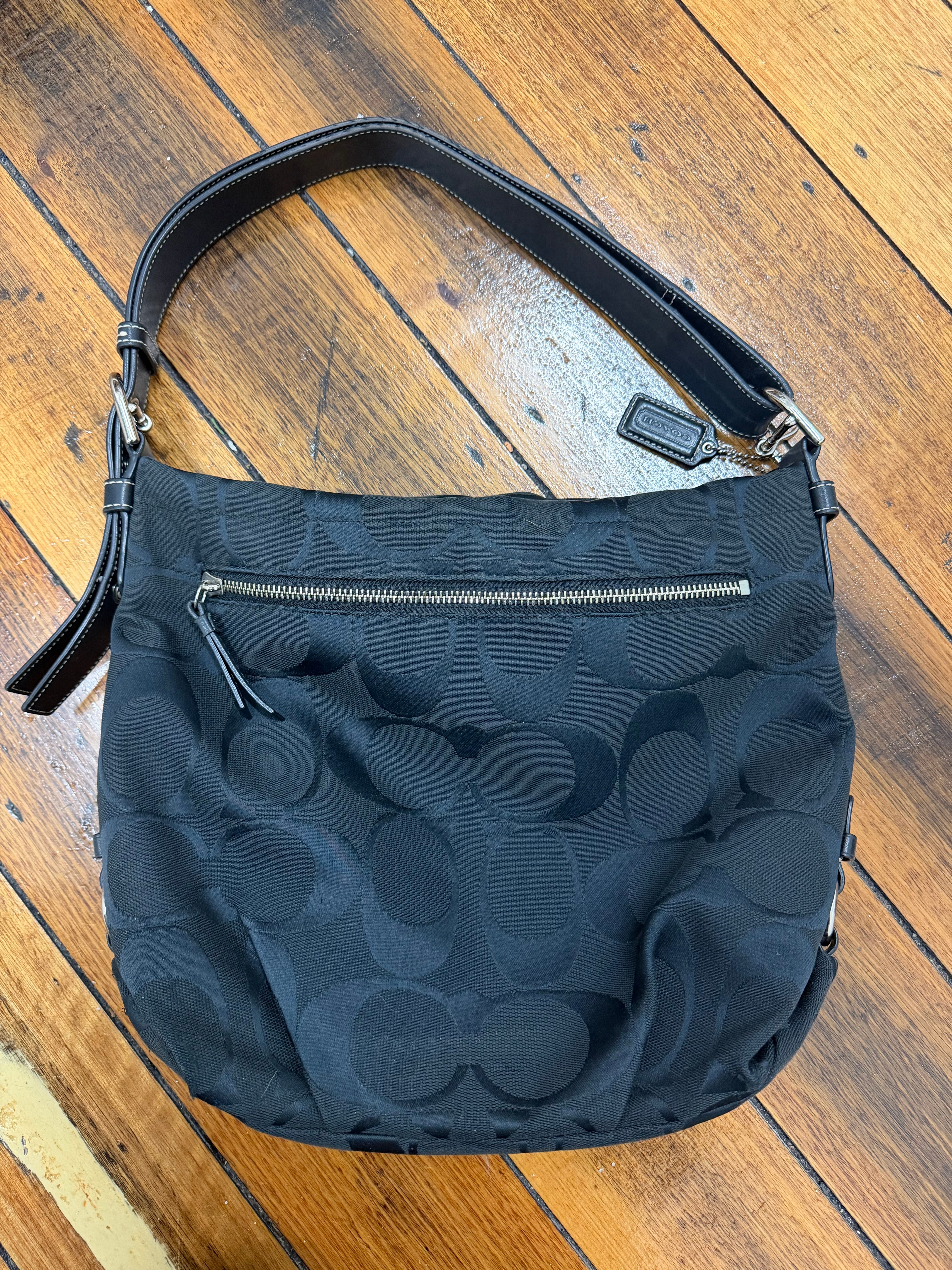 Black Coach Shoulder Bag