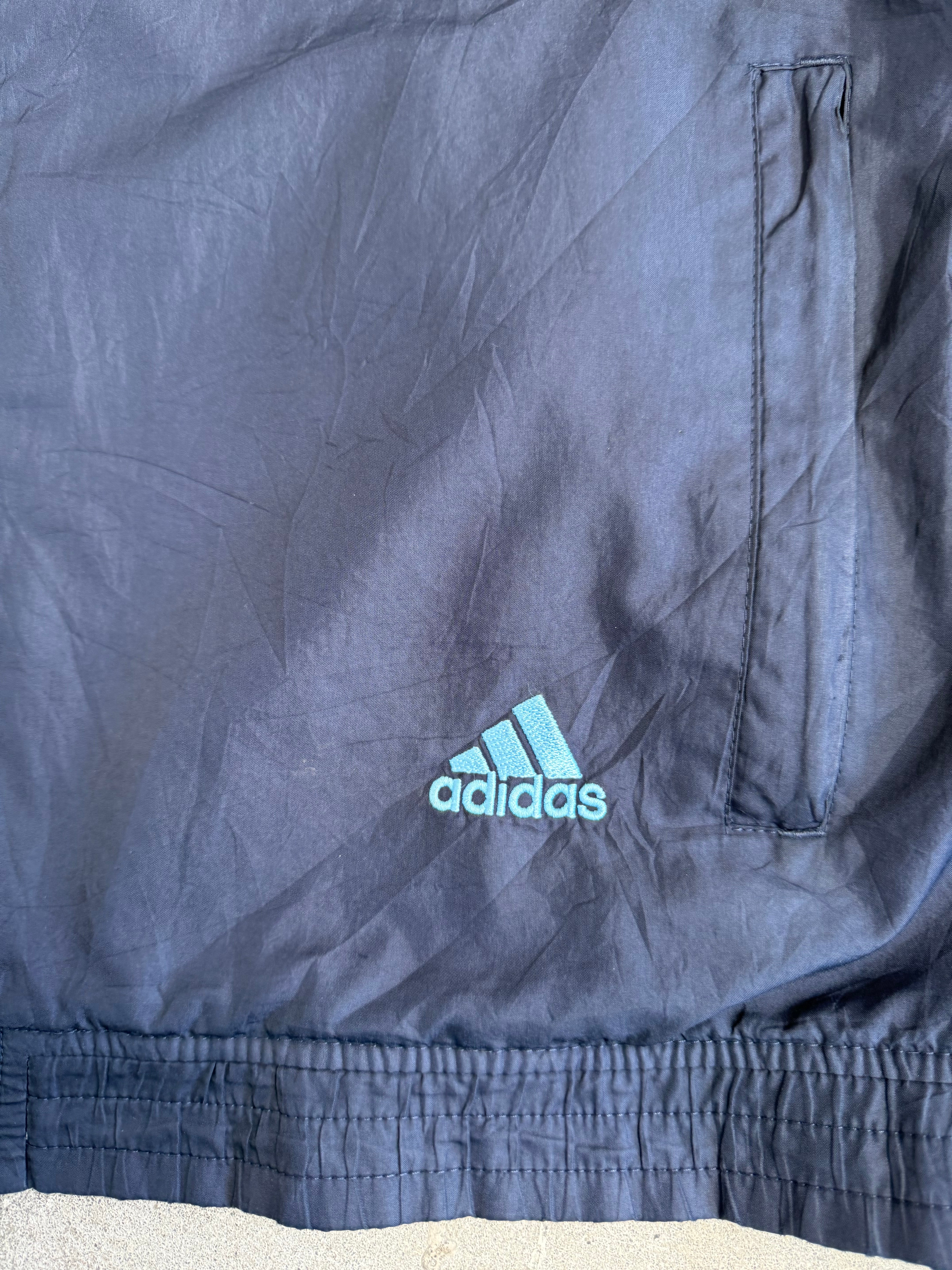 Paneled Adidas Spray Jacket - M