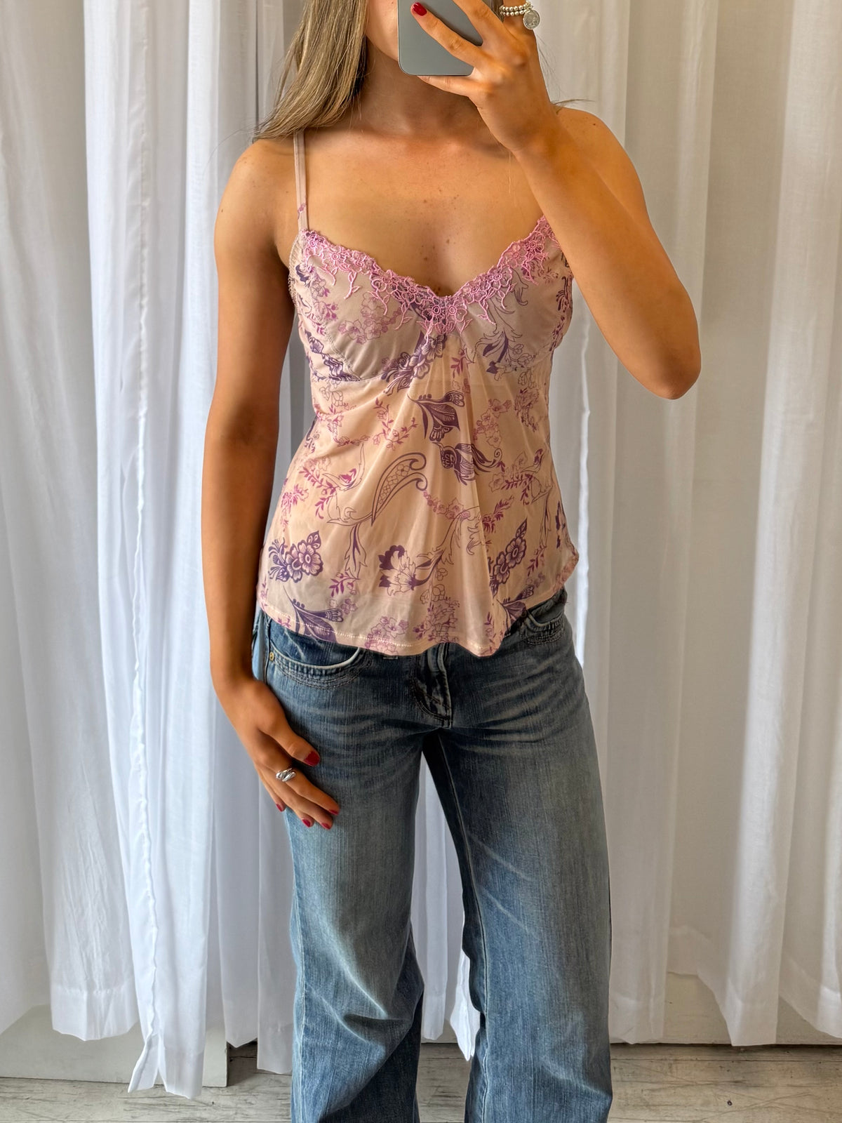Paisley Patterned Cami