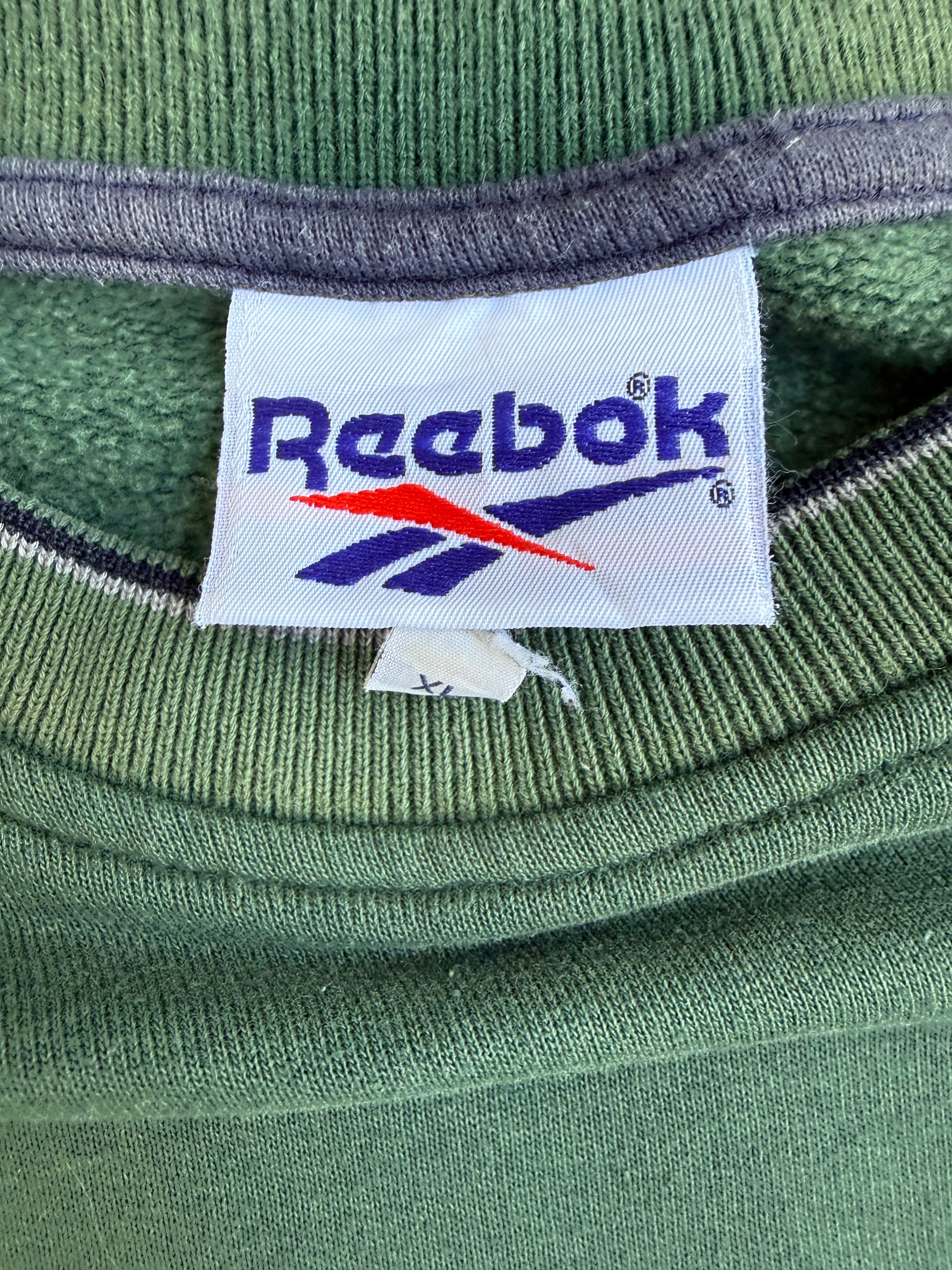 Green Reebok Jumper - XL
