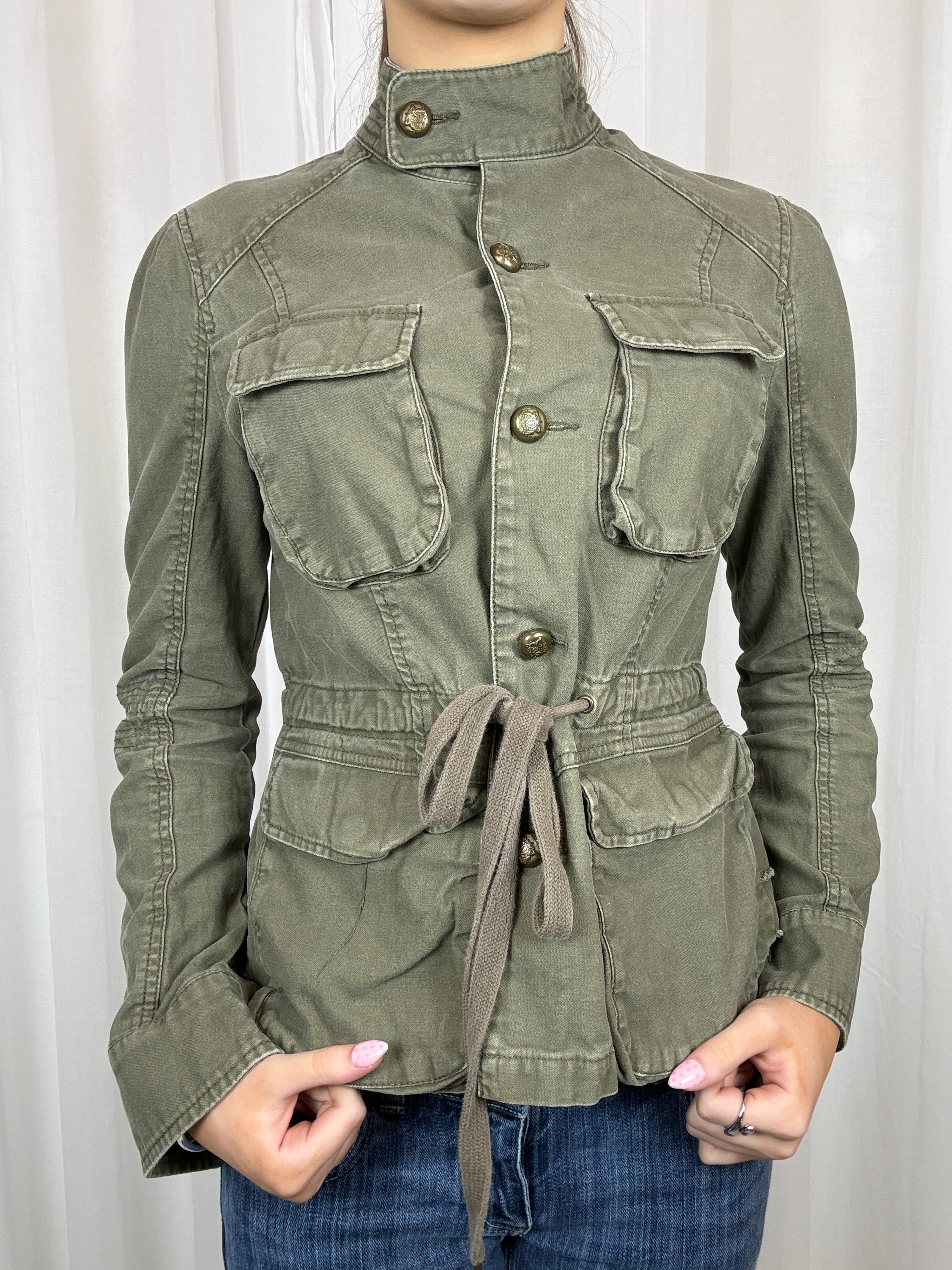 Mossimo Khaki Jacket - S