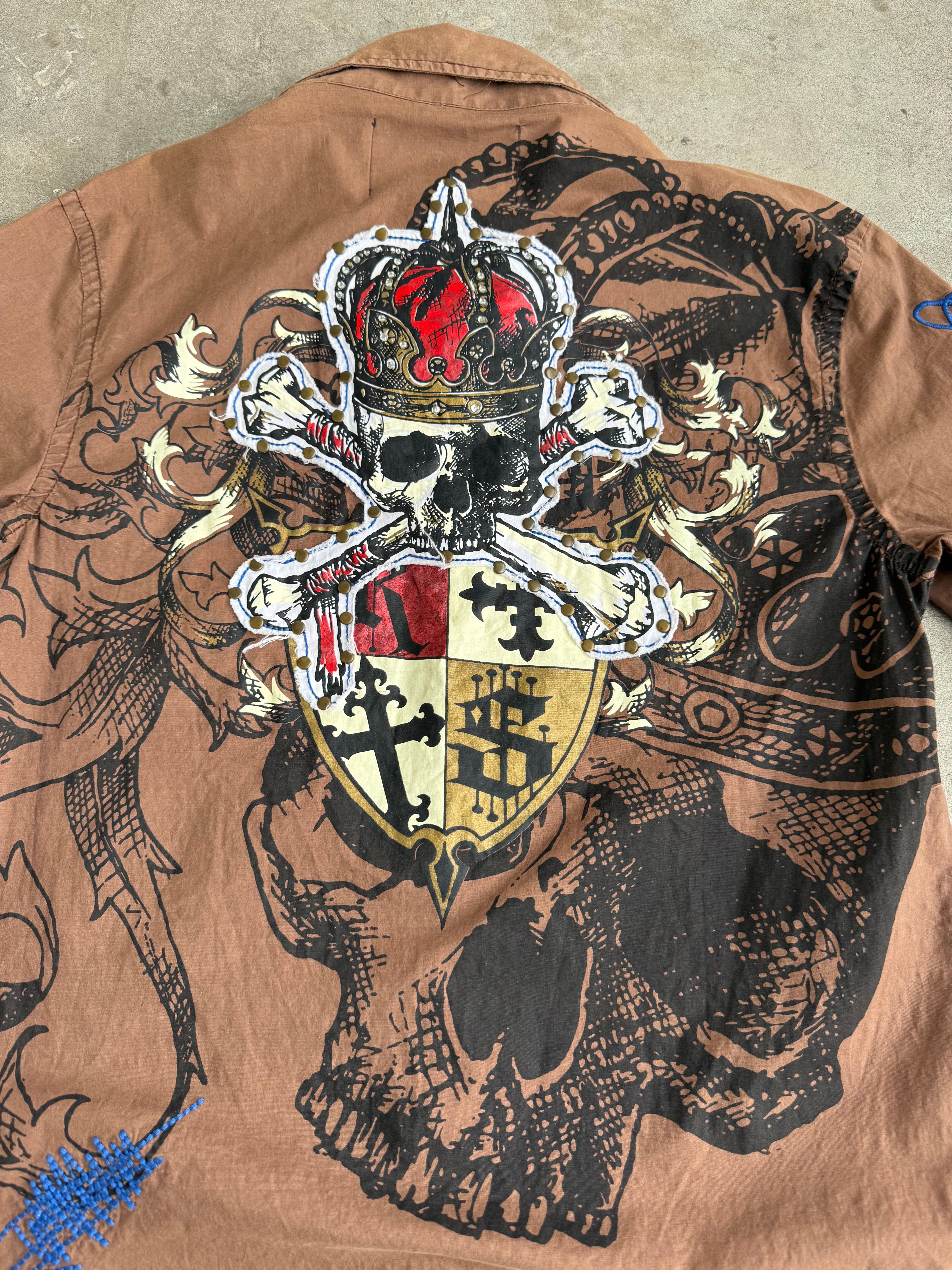 Rebel Spirit Button Up Shirt - S