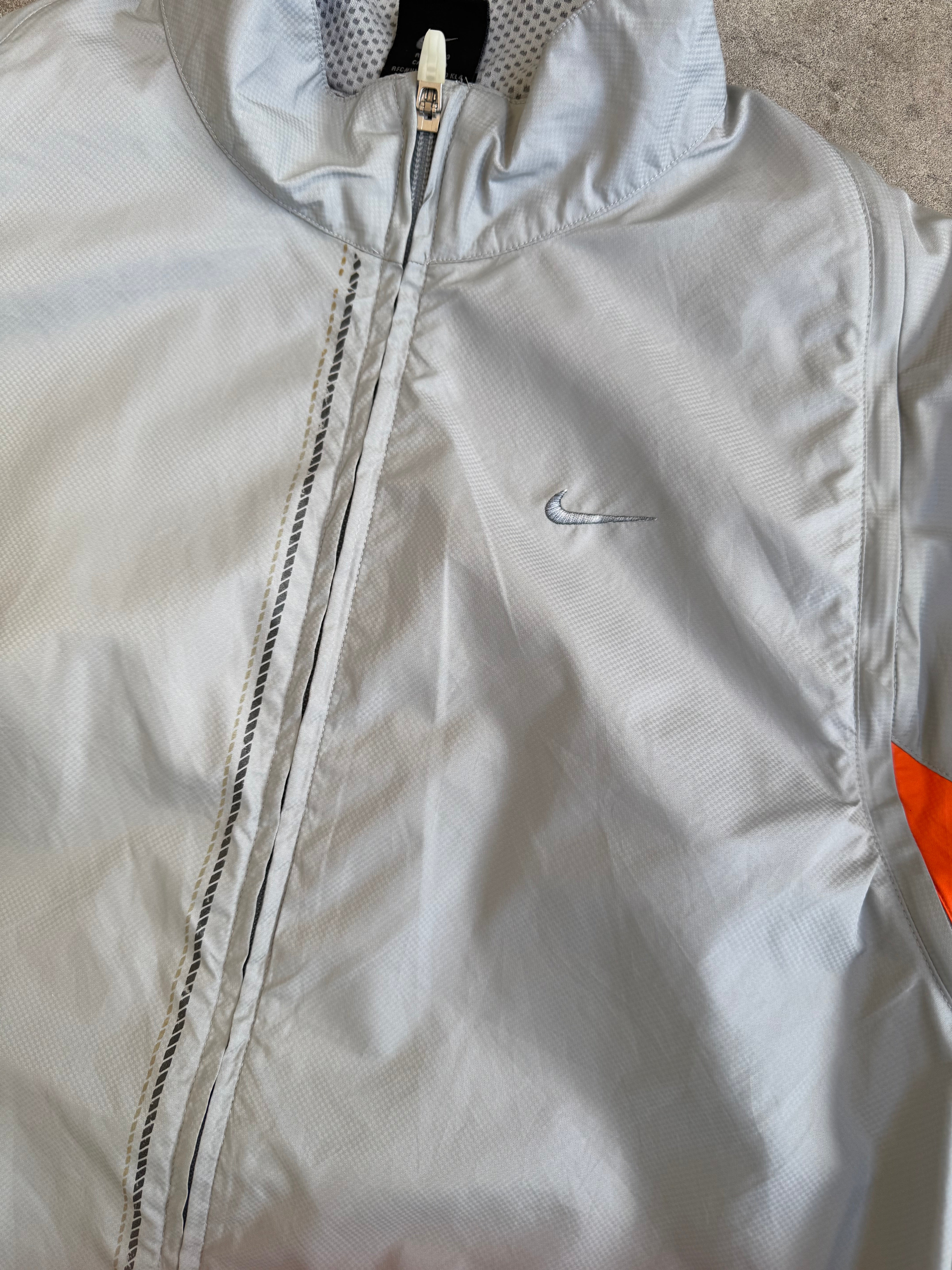 Grey Nike Spray Jacket/Vest - M
