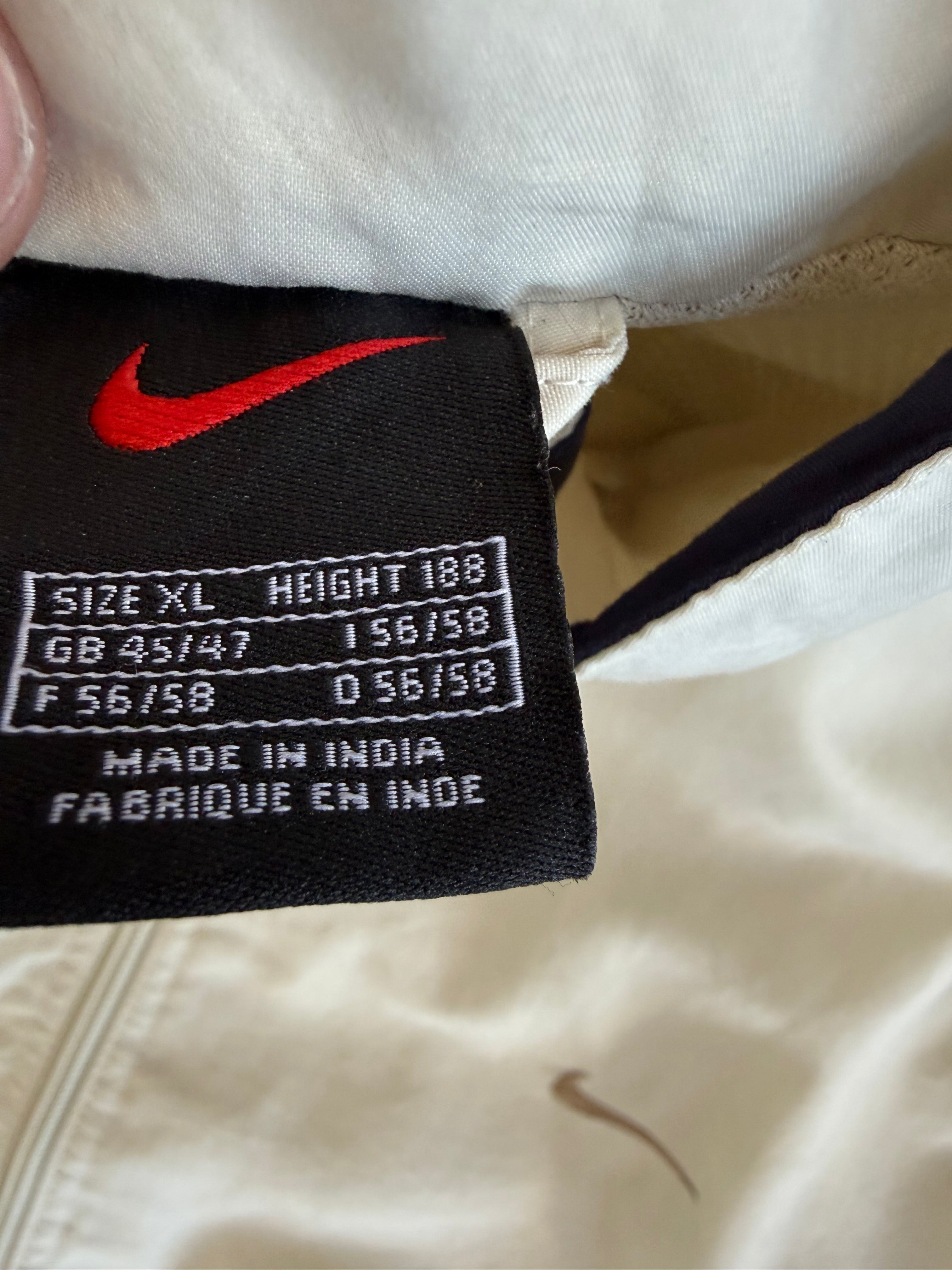 Cream Nike Spray Jacket - XL