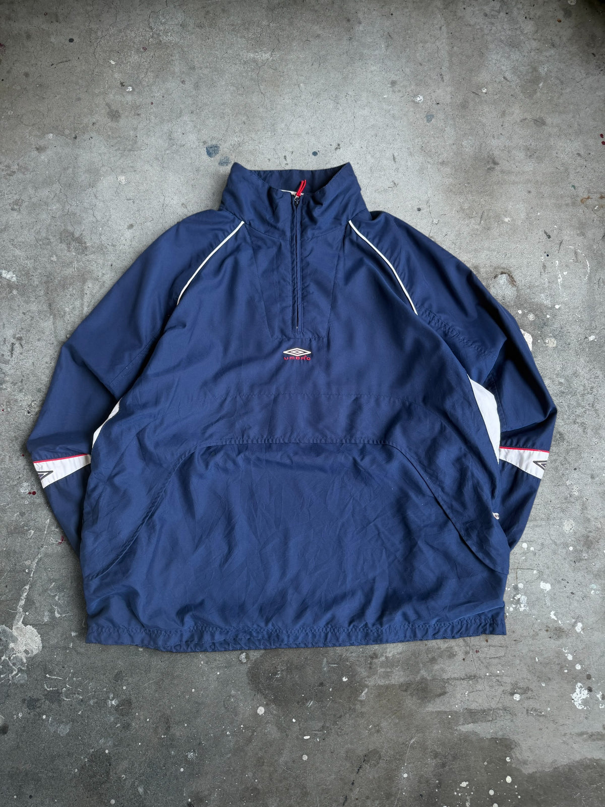 Umbro Pro Training Quarterzip Spray Jacket - L