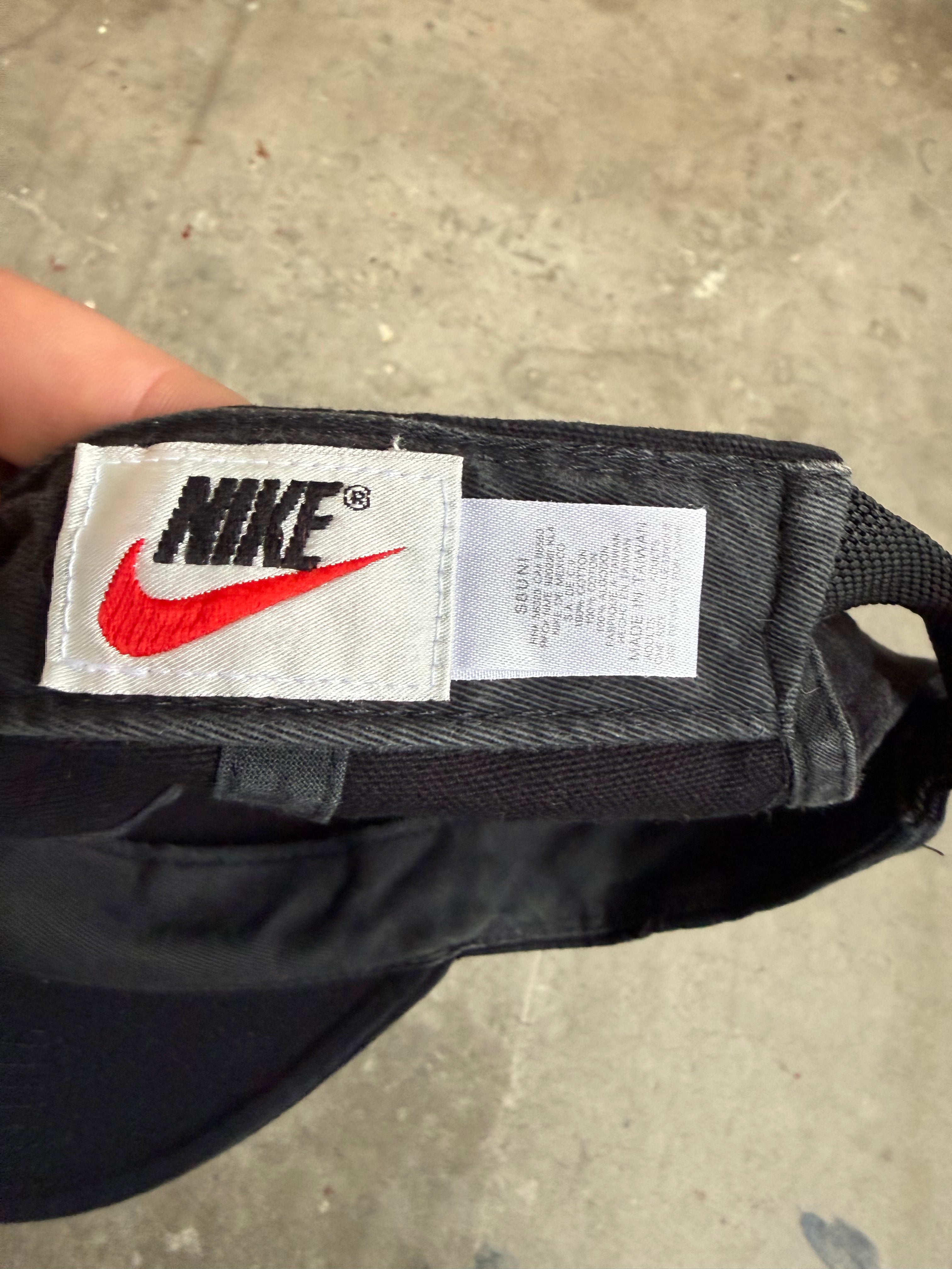 Vintage Black Nike Cap