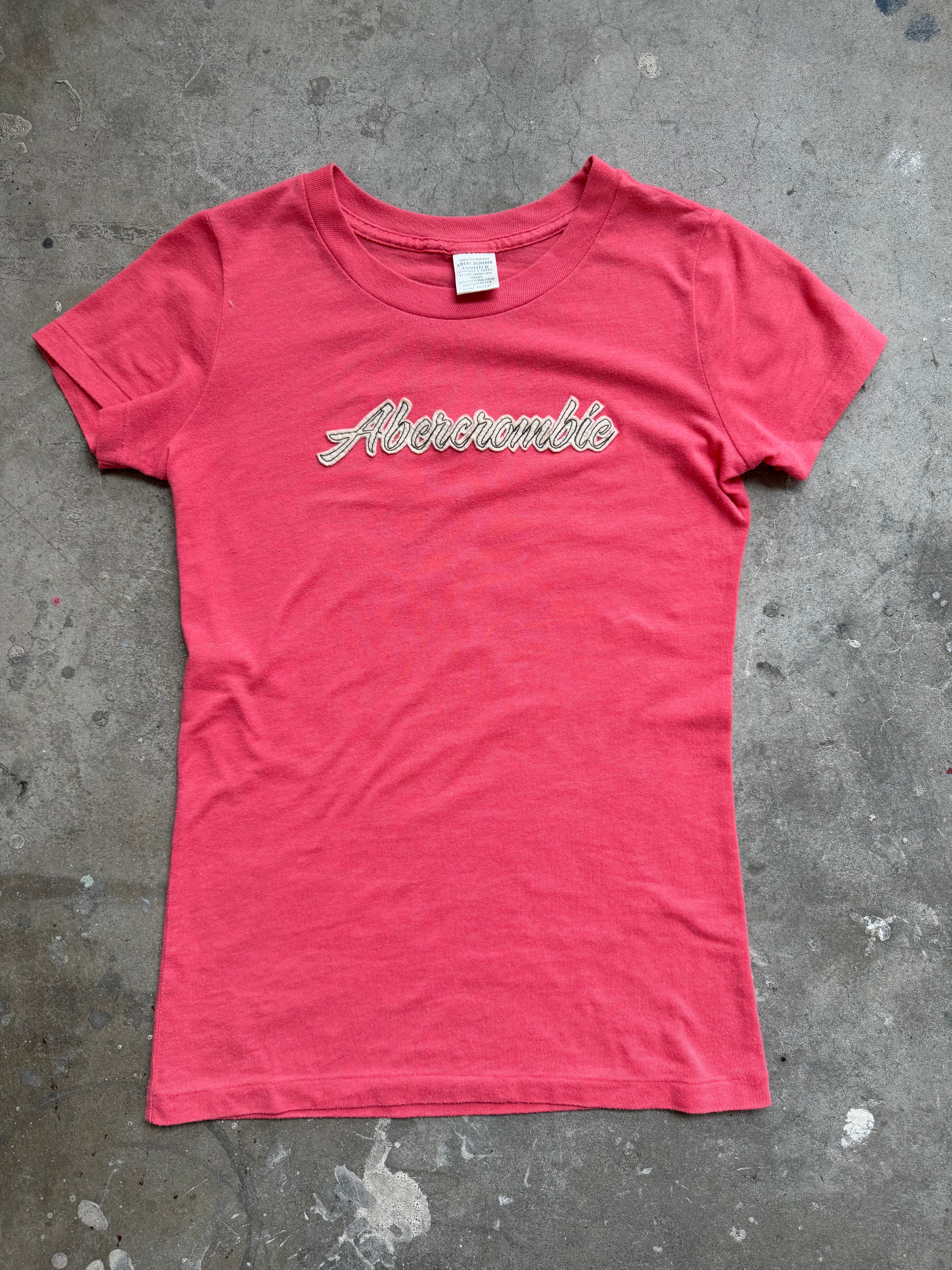 Abercrombie Coral Tee - S