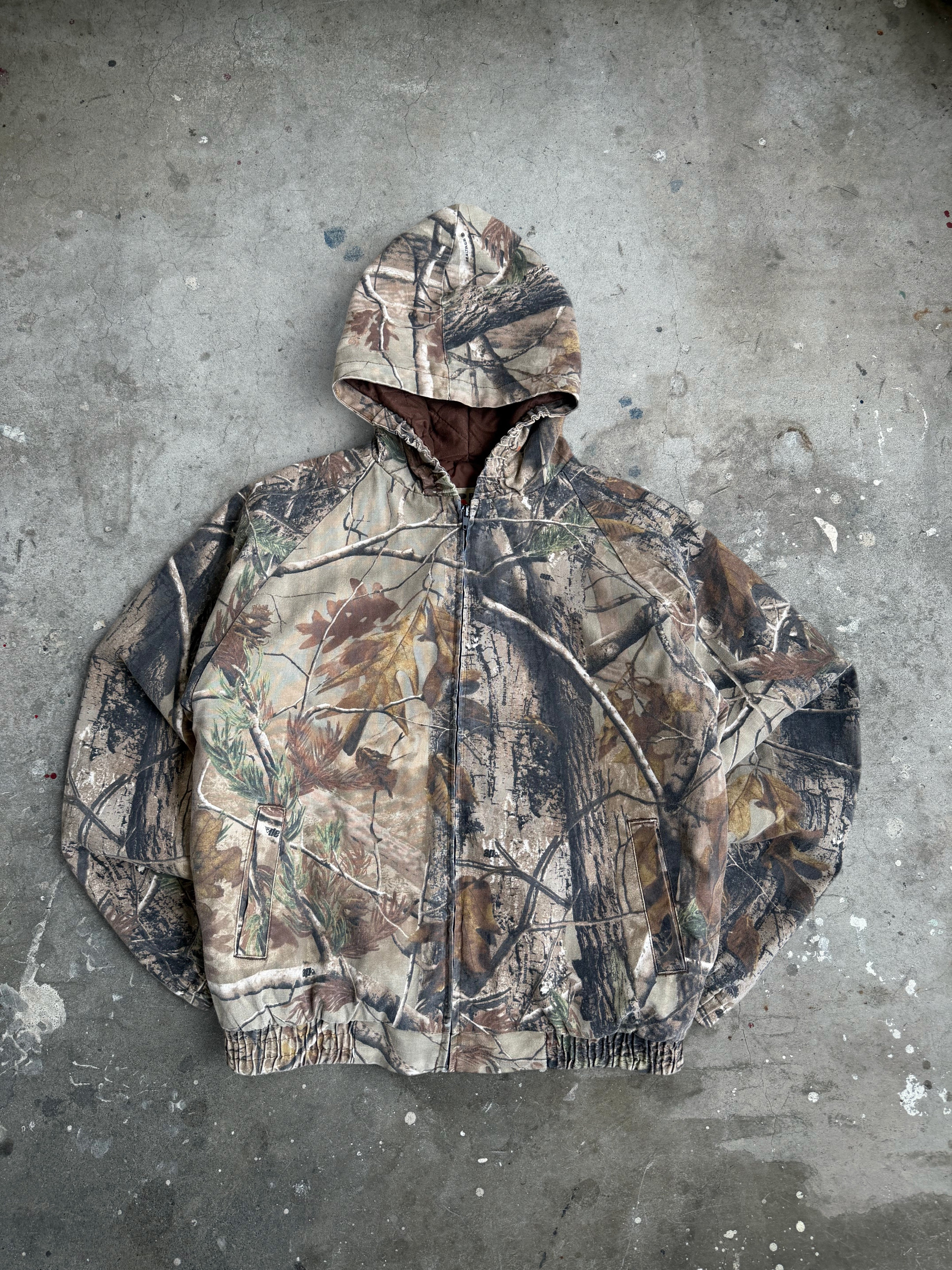 Real Tree Zip Up - L