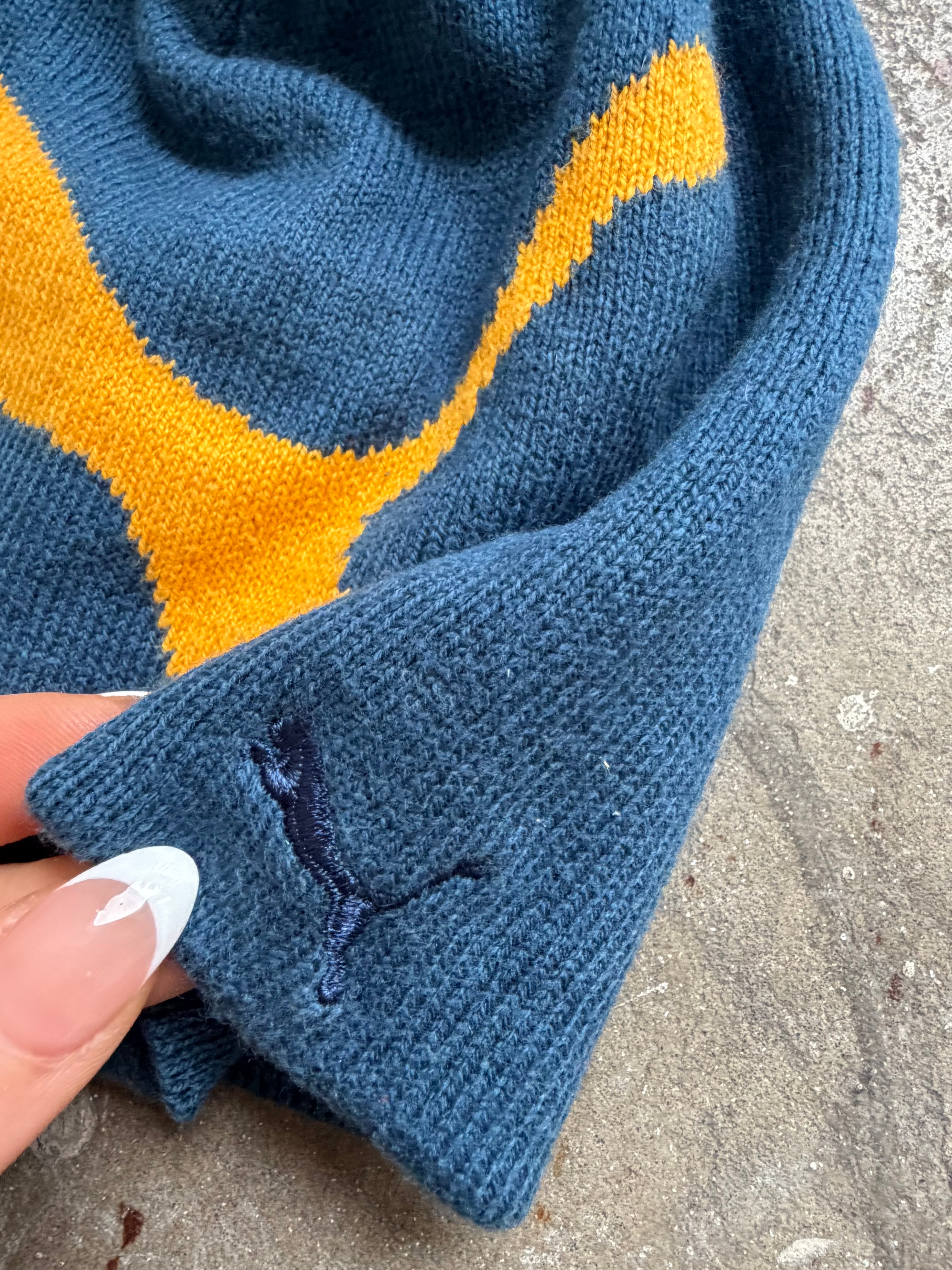 Blue & Yellow Puma Beanie