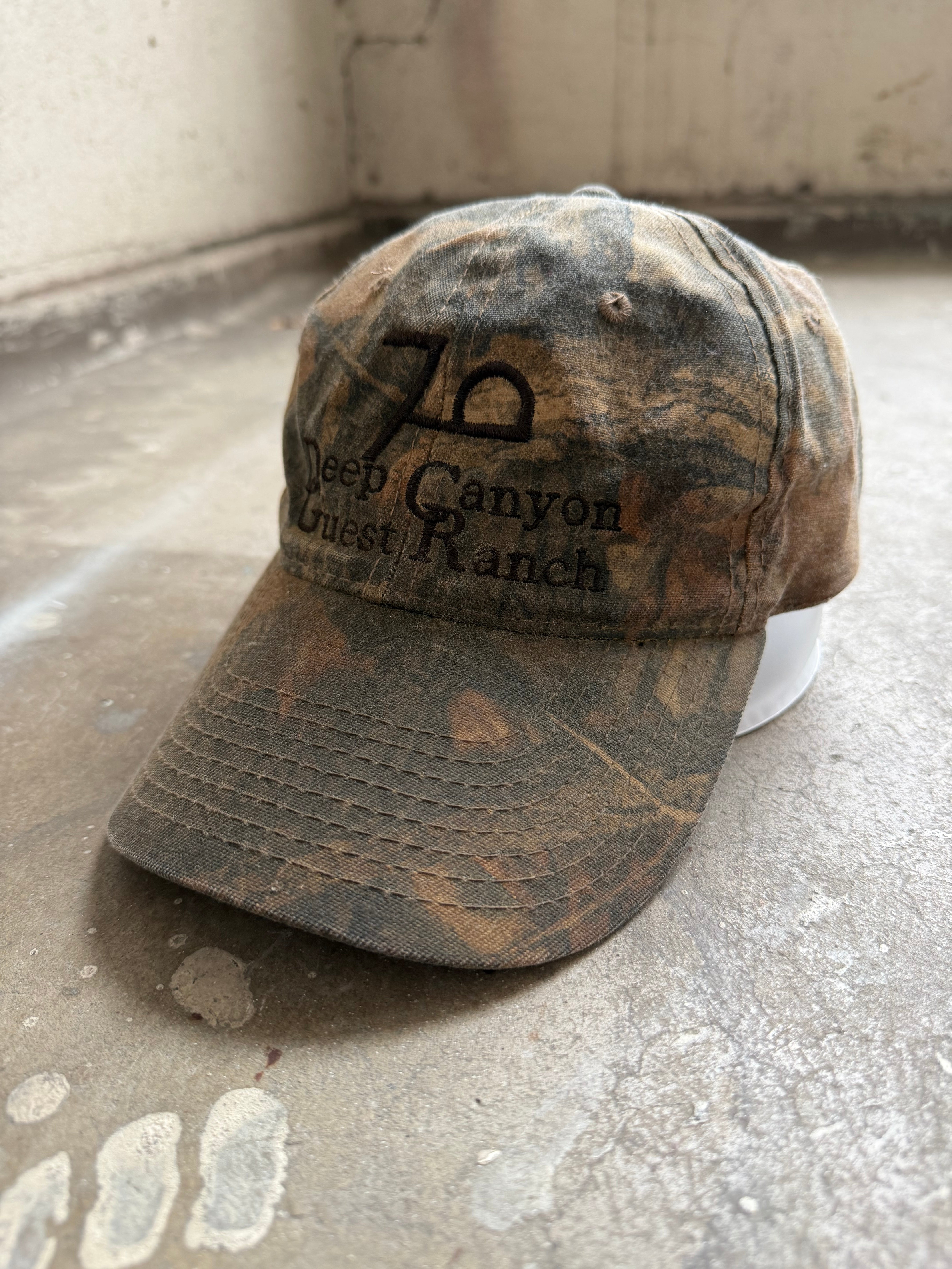 "Deep Canyon Guest Ranch" Real Tree Hat