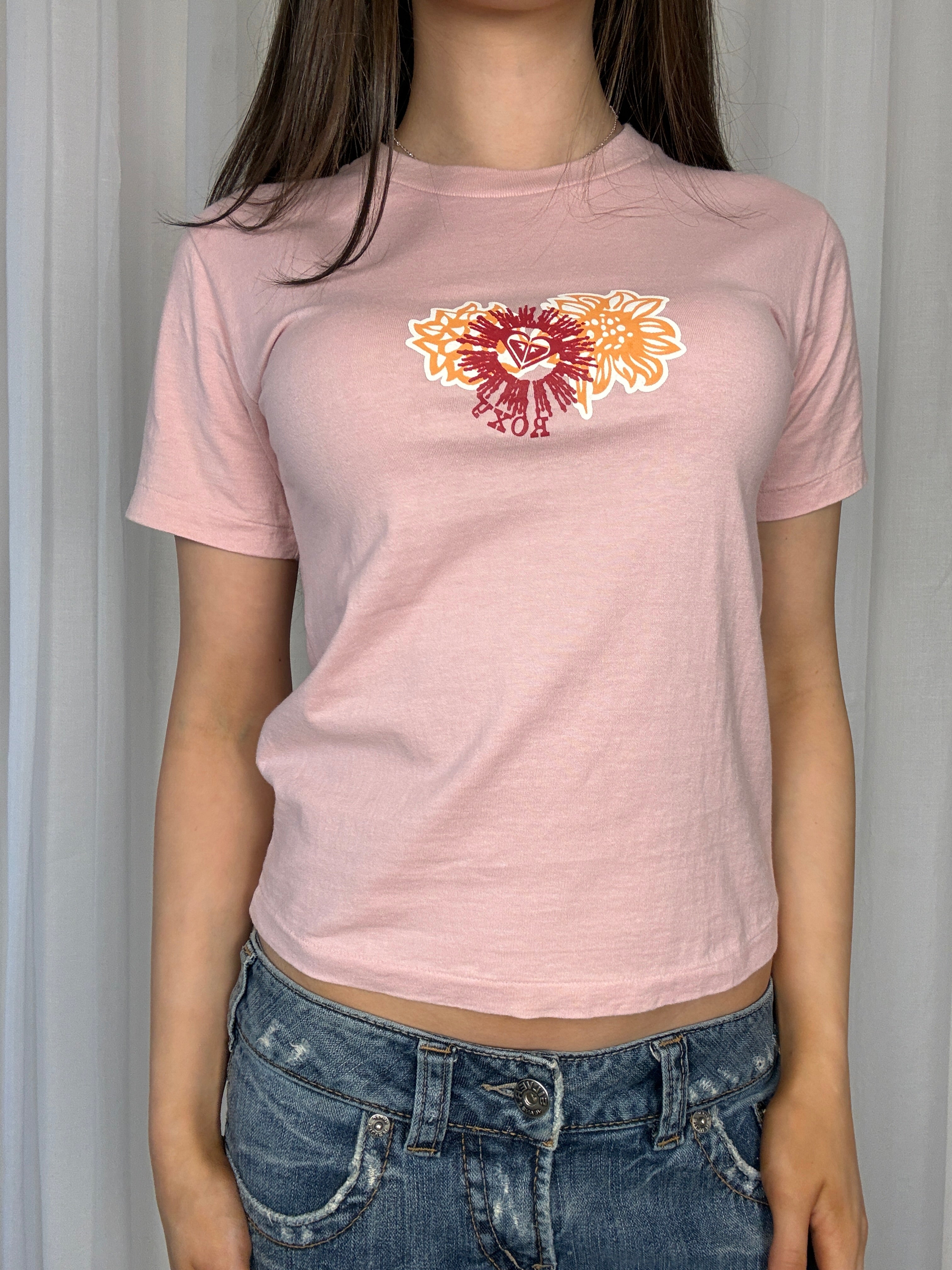 Pink Roxy Tee - S