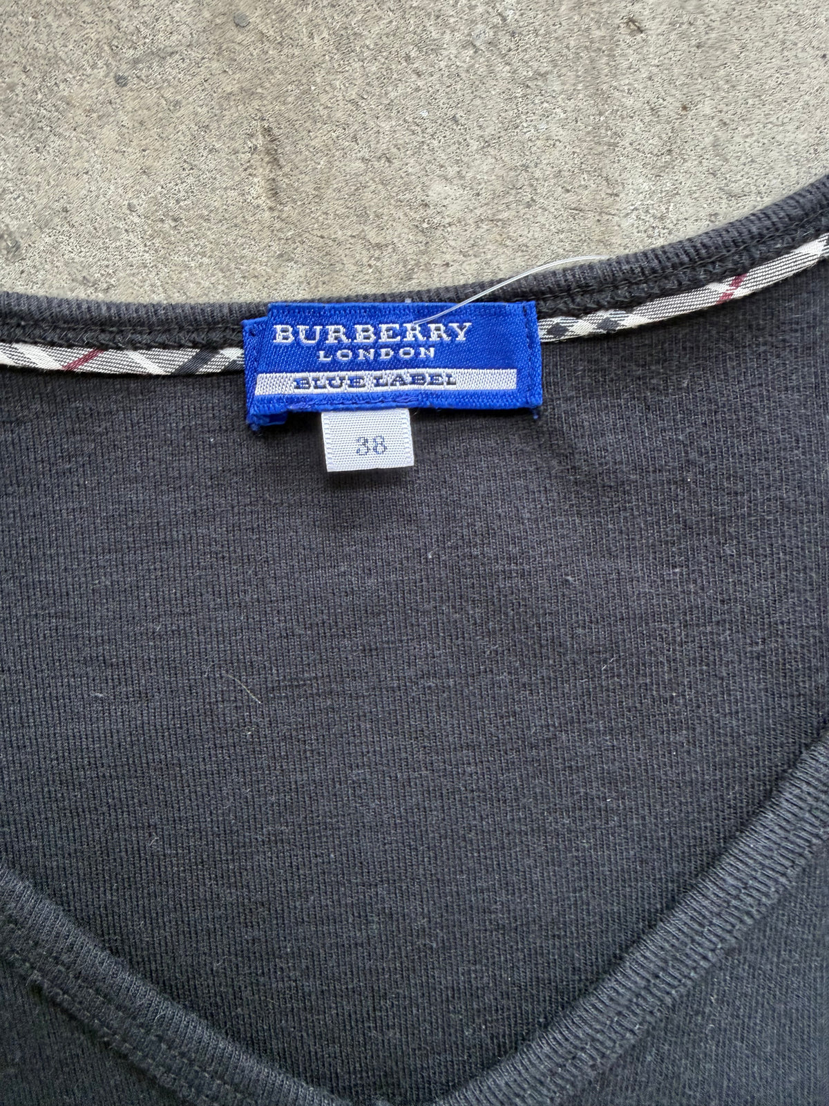 Burberry 3/4 Sleeve Top