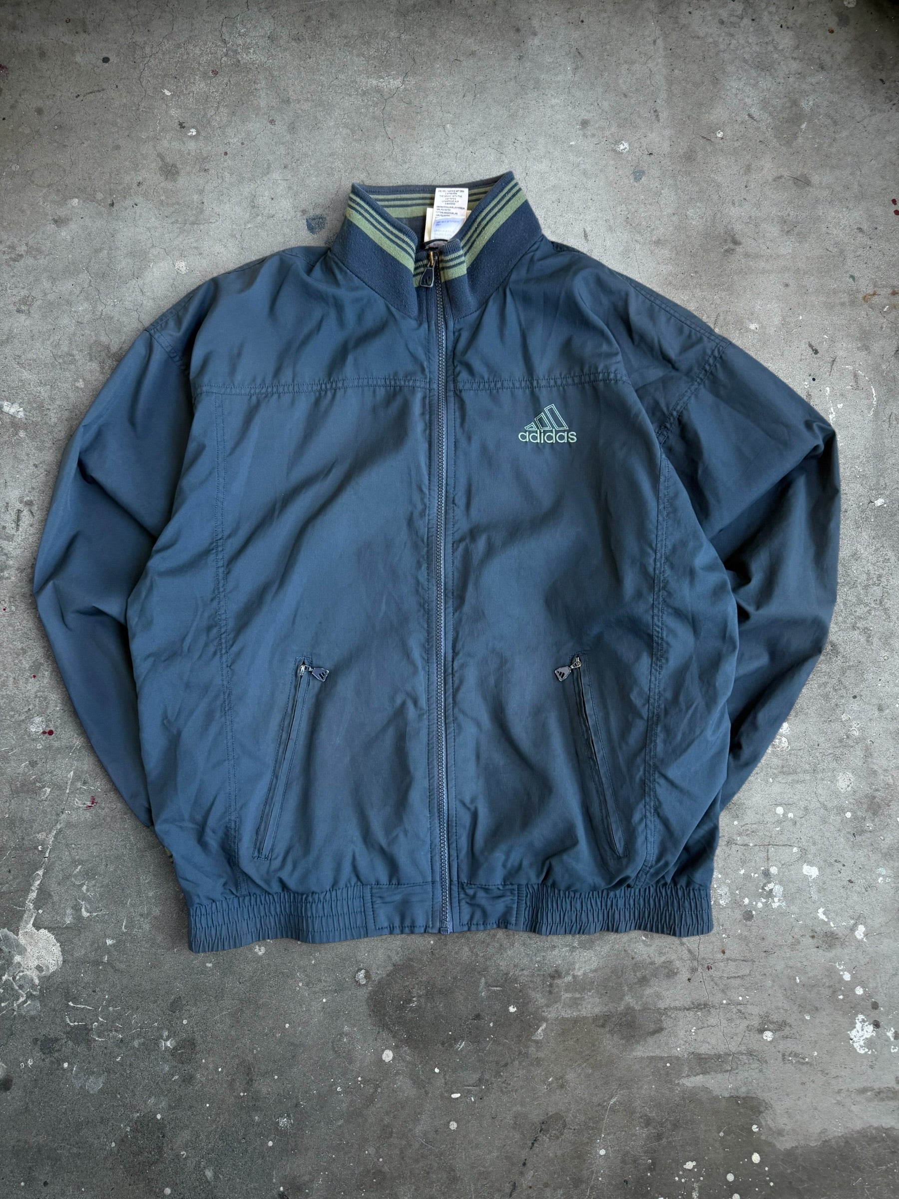 Charcoal Adidas Spray Jacket - M