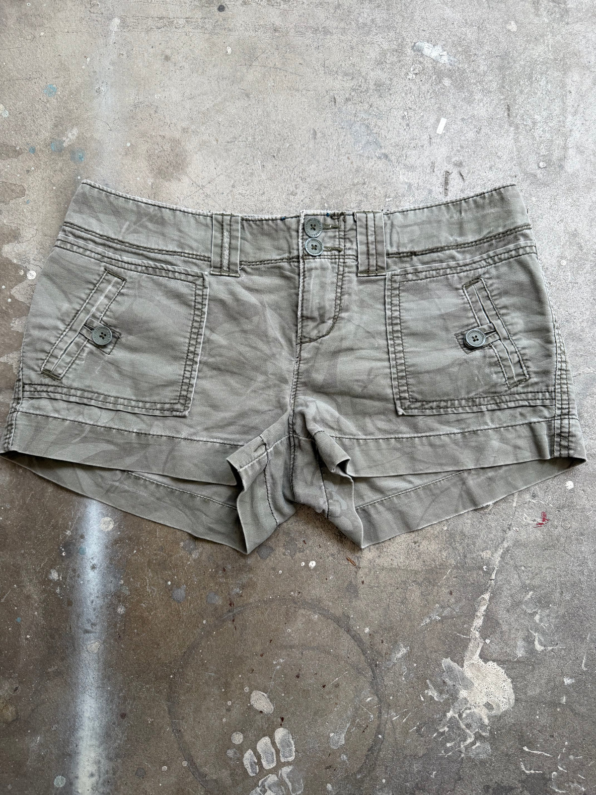 Camo Low Rise Shorts