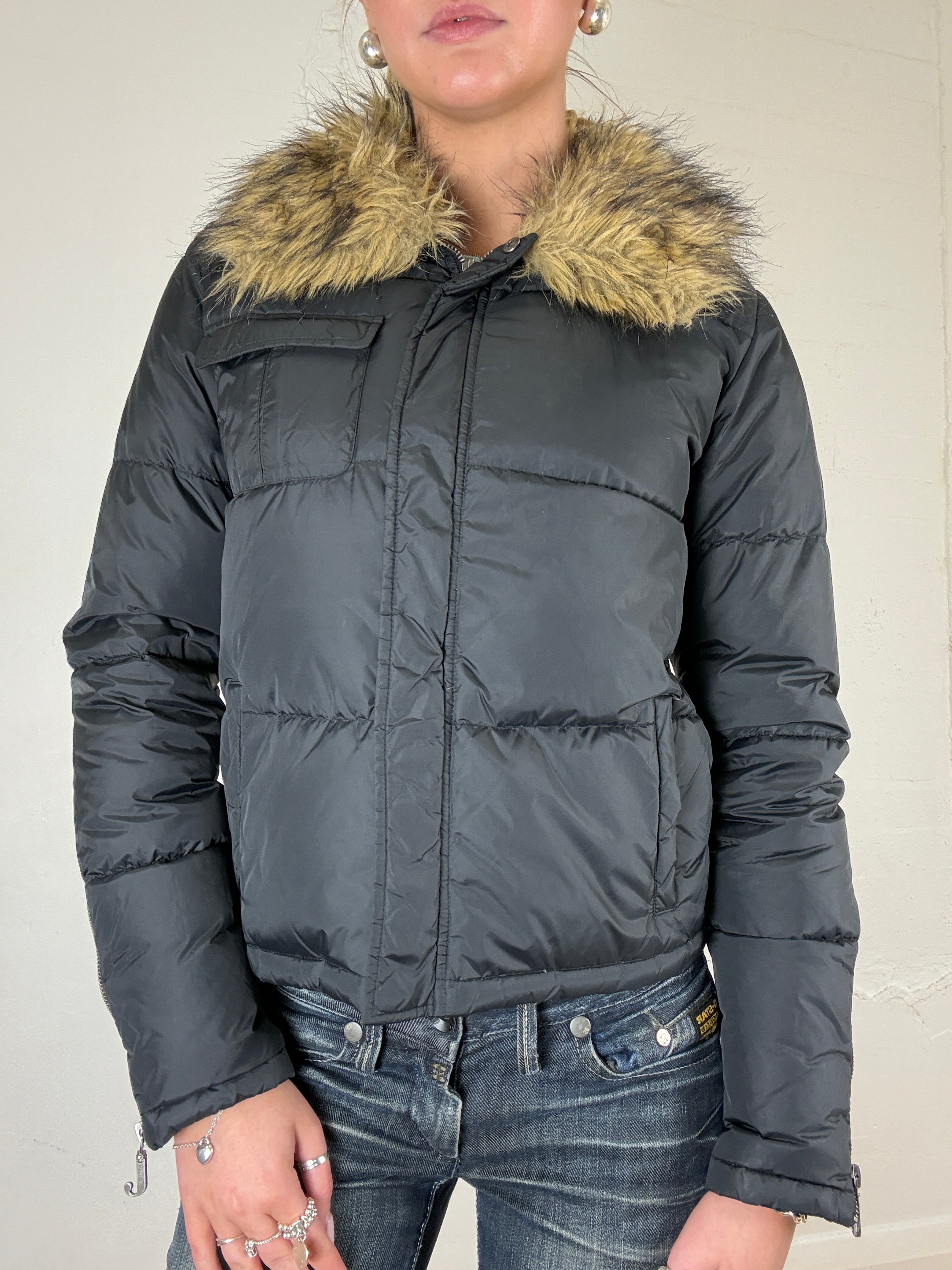 Juicy Jacket with Fur - XS