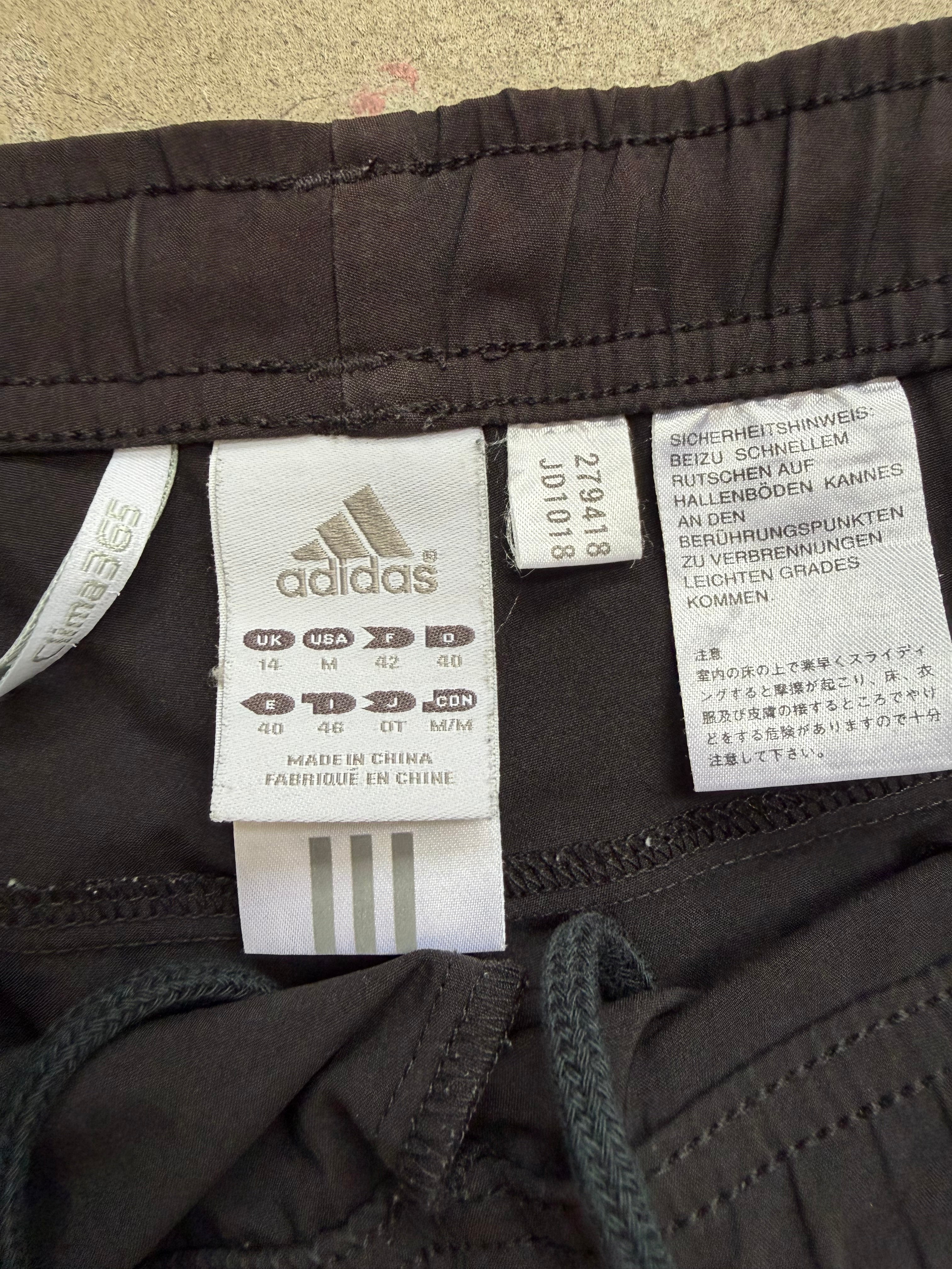 Black & White Adidas Capri - M