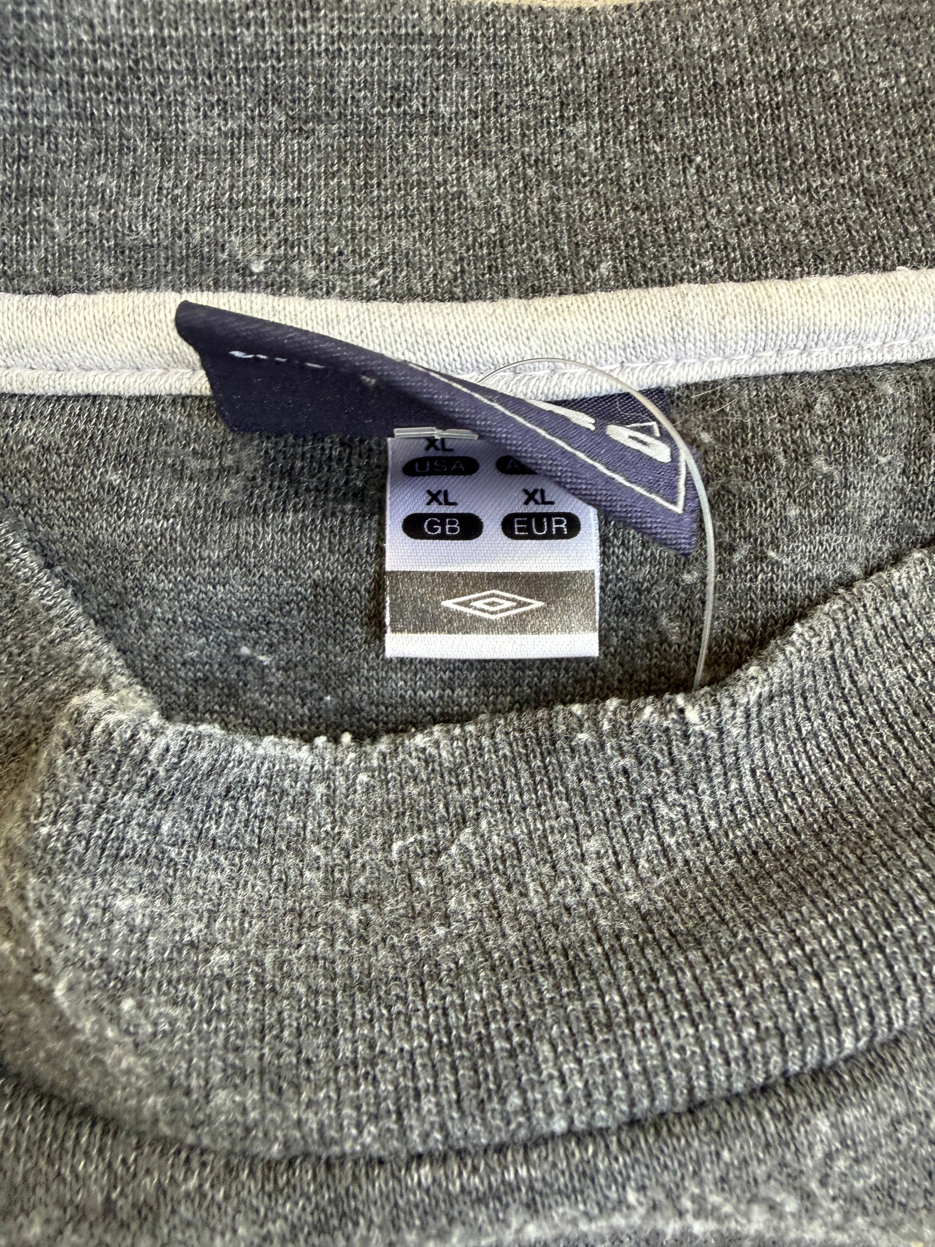 Dark Grey Umbro Jumper - XL