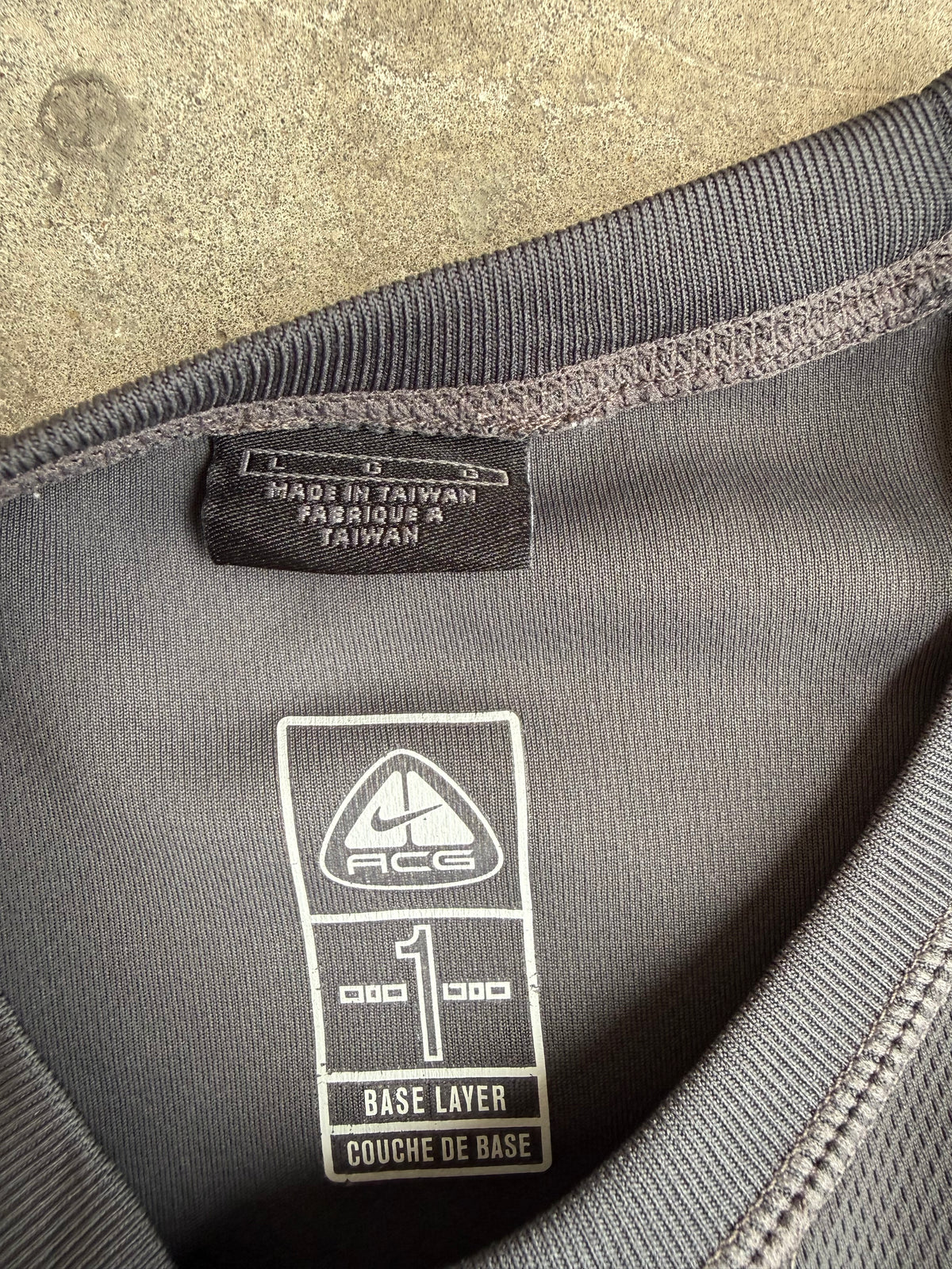 Grey ACG Long Sleeve Jersey - L