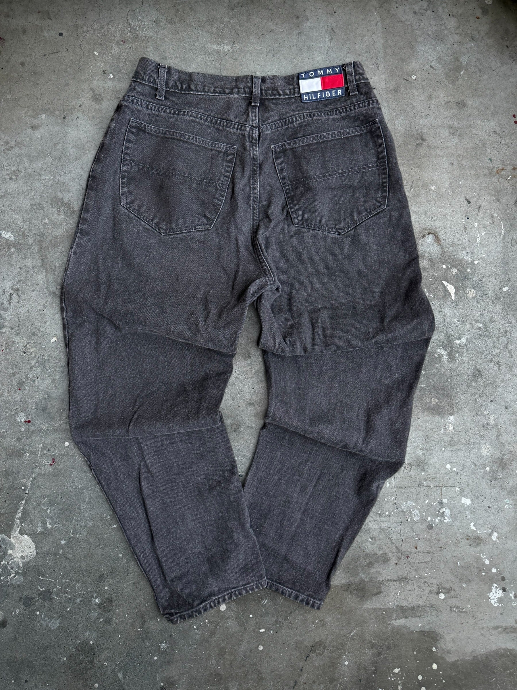 Black Tommy Hilfiger Denim Jeans - 36”