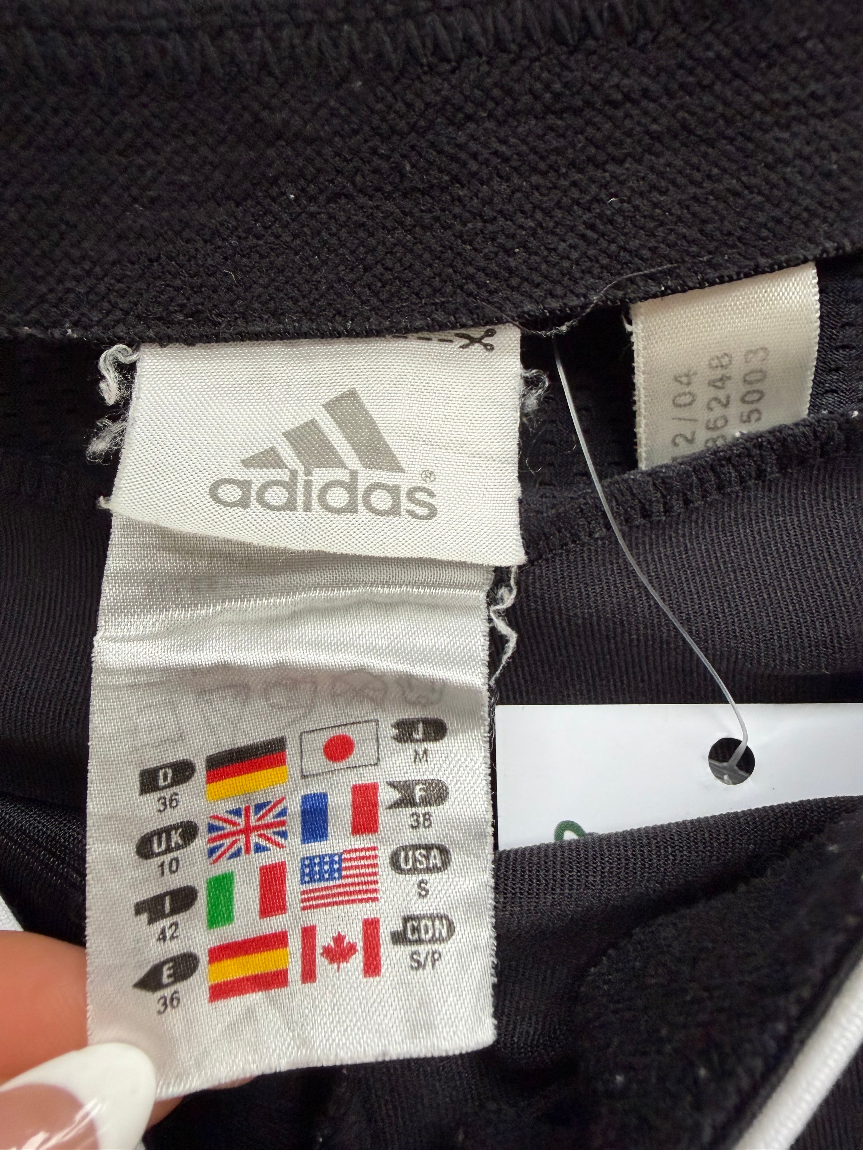 Black & White Adidas Capri - S
