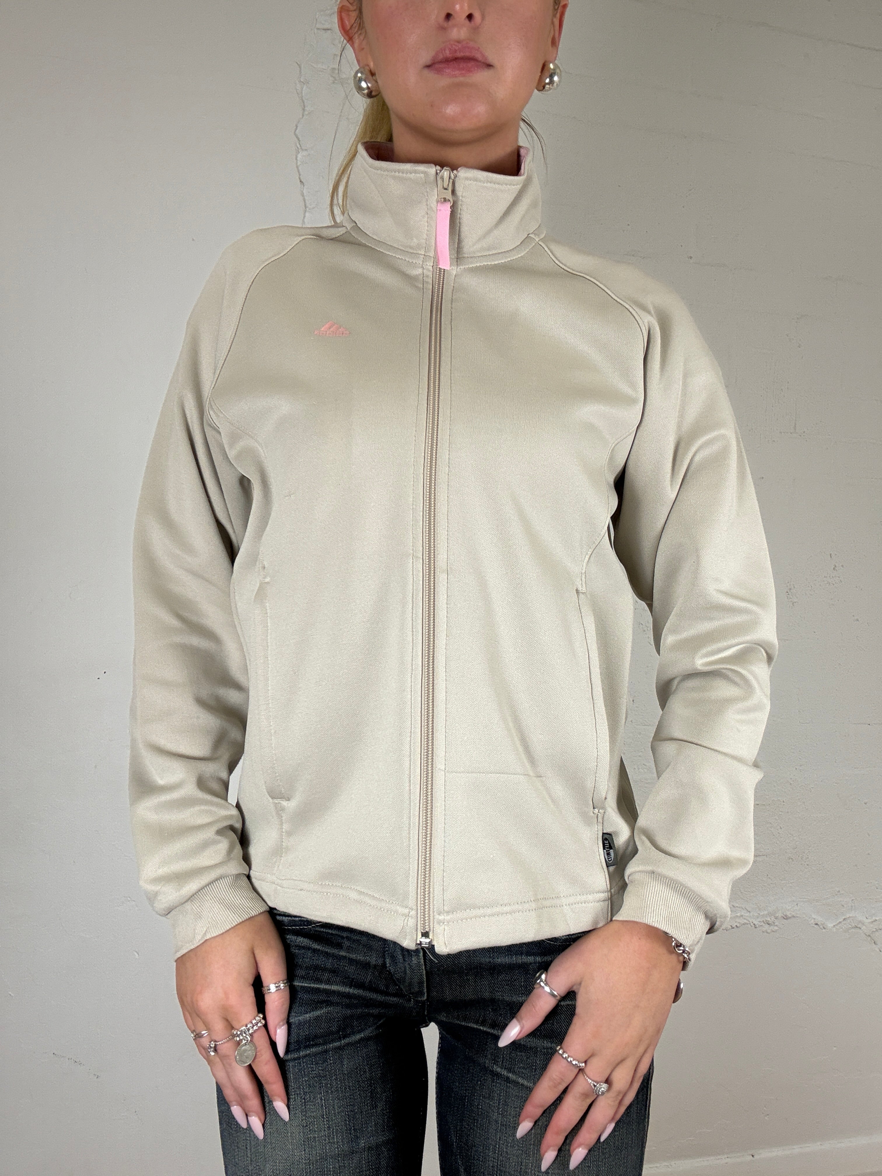 Adidas Track Jacket - Flat lay beeddx