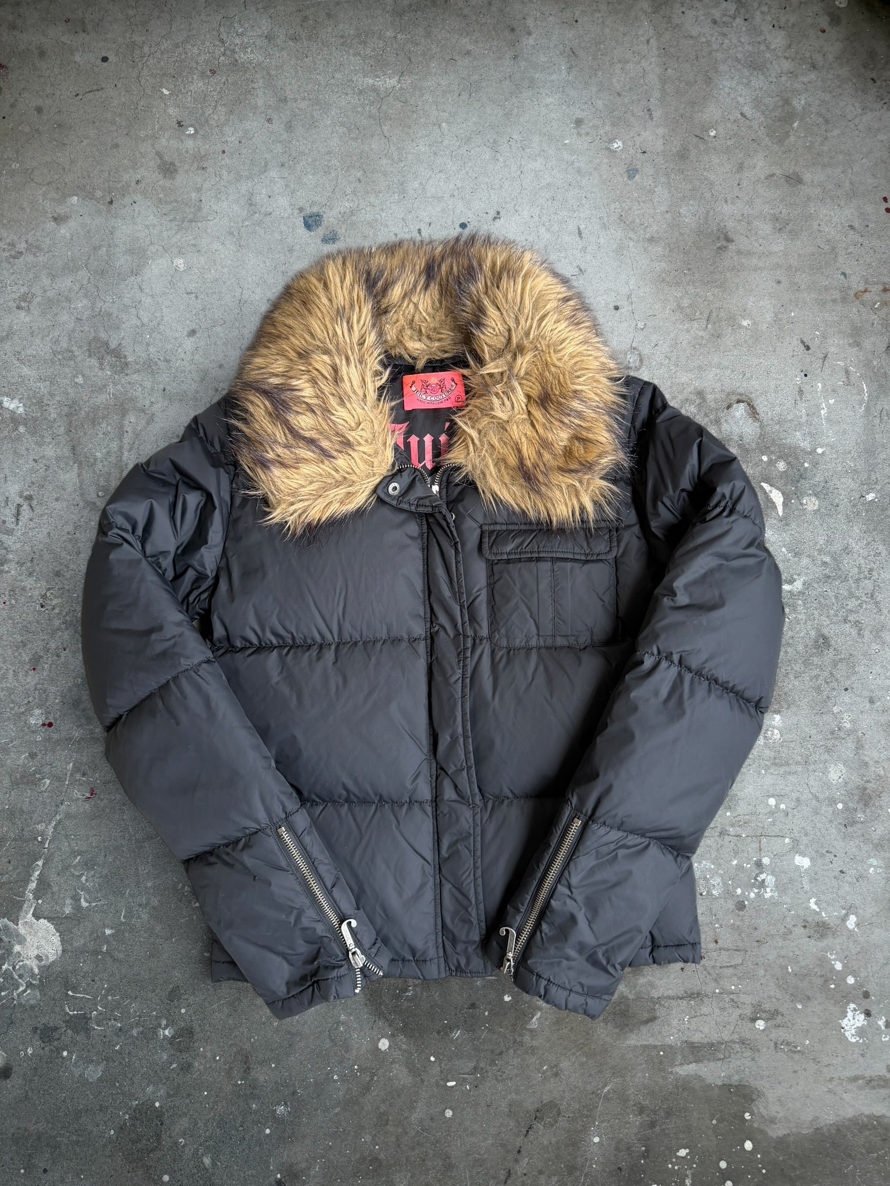 Juicy Jacket with Fur - XS