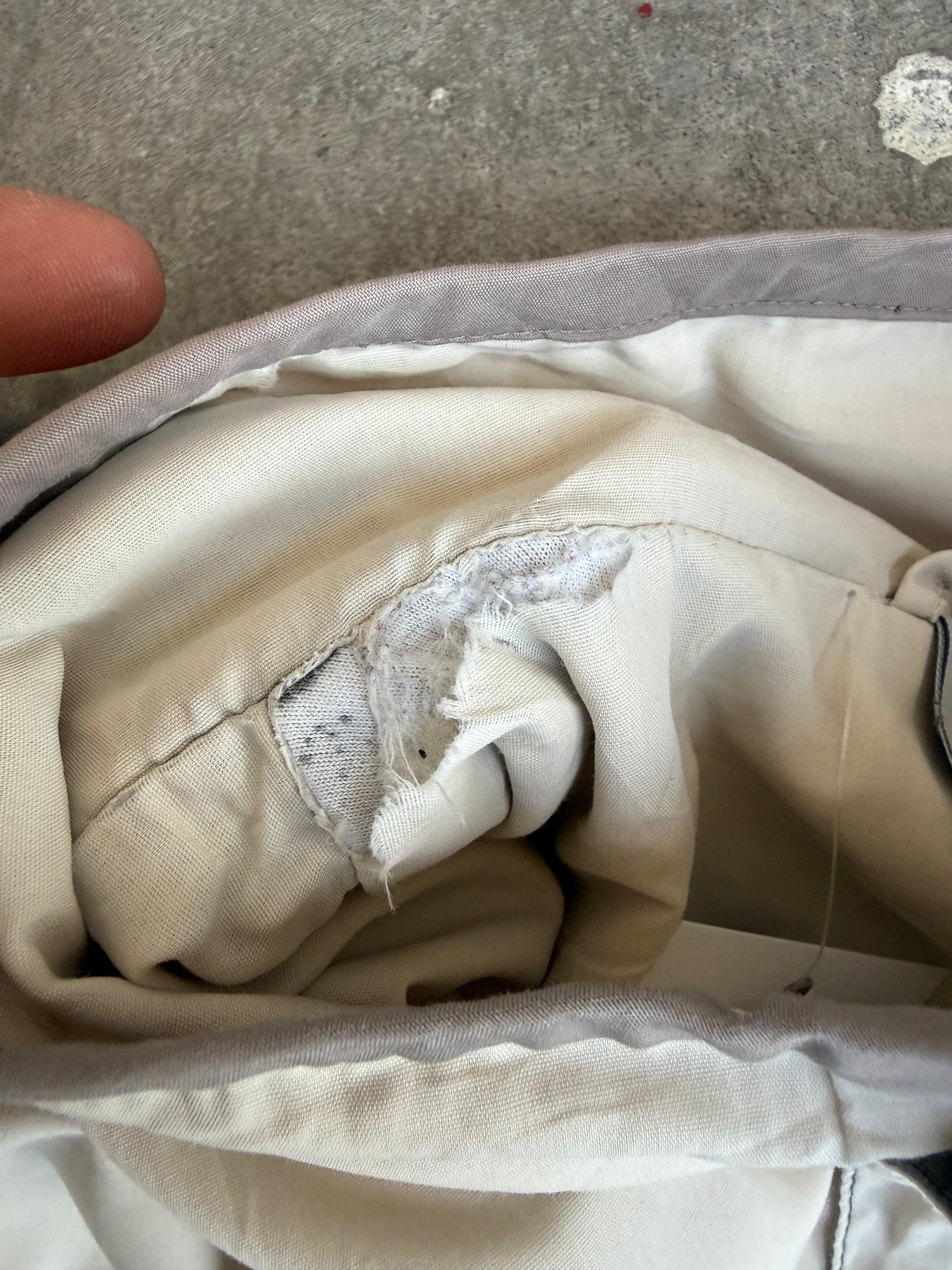 Beige Nike Spray Jacket - L