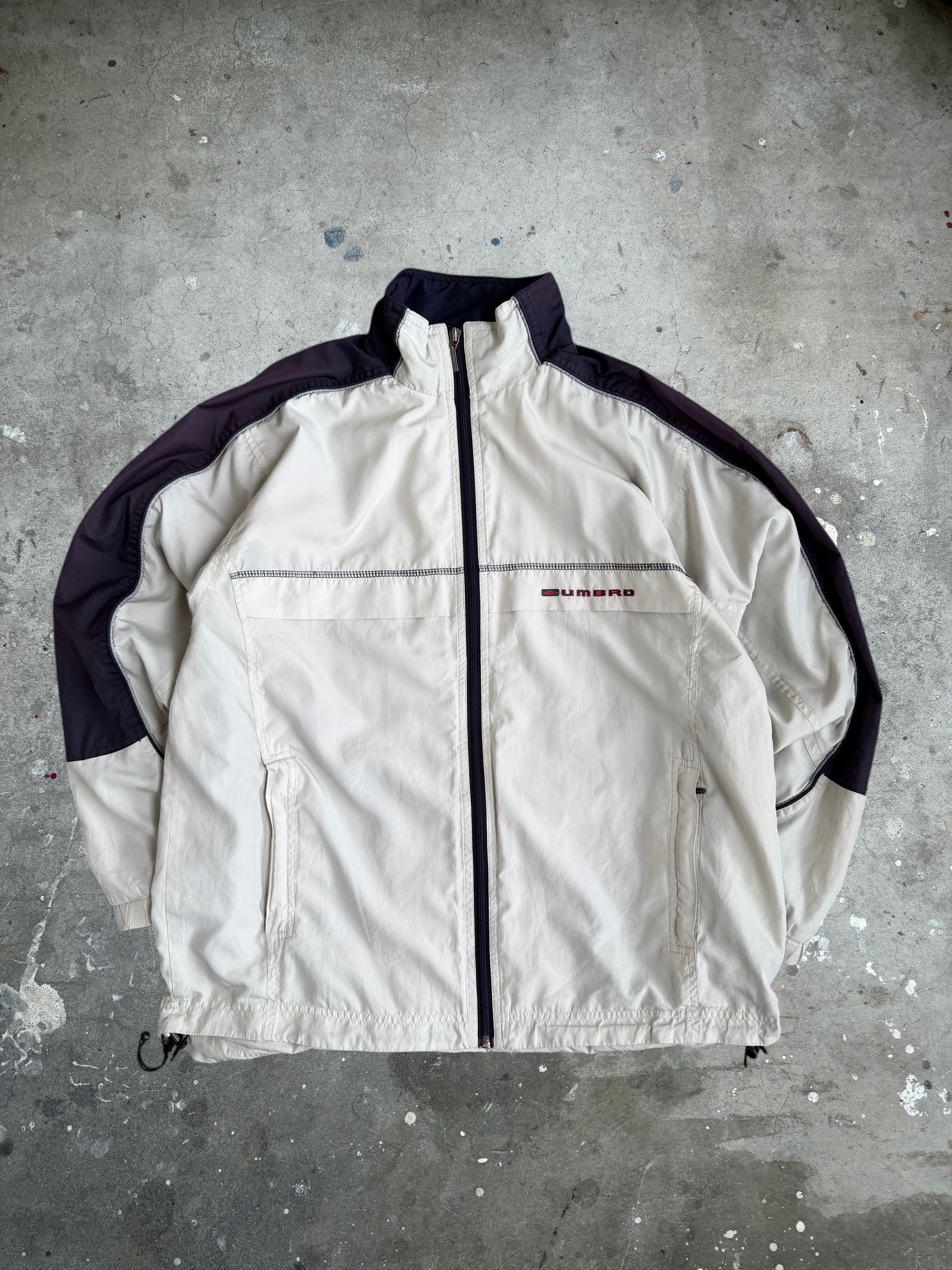 Beige Umbro Spray Jacket - S