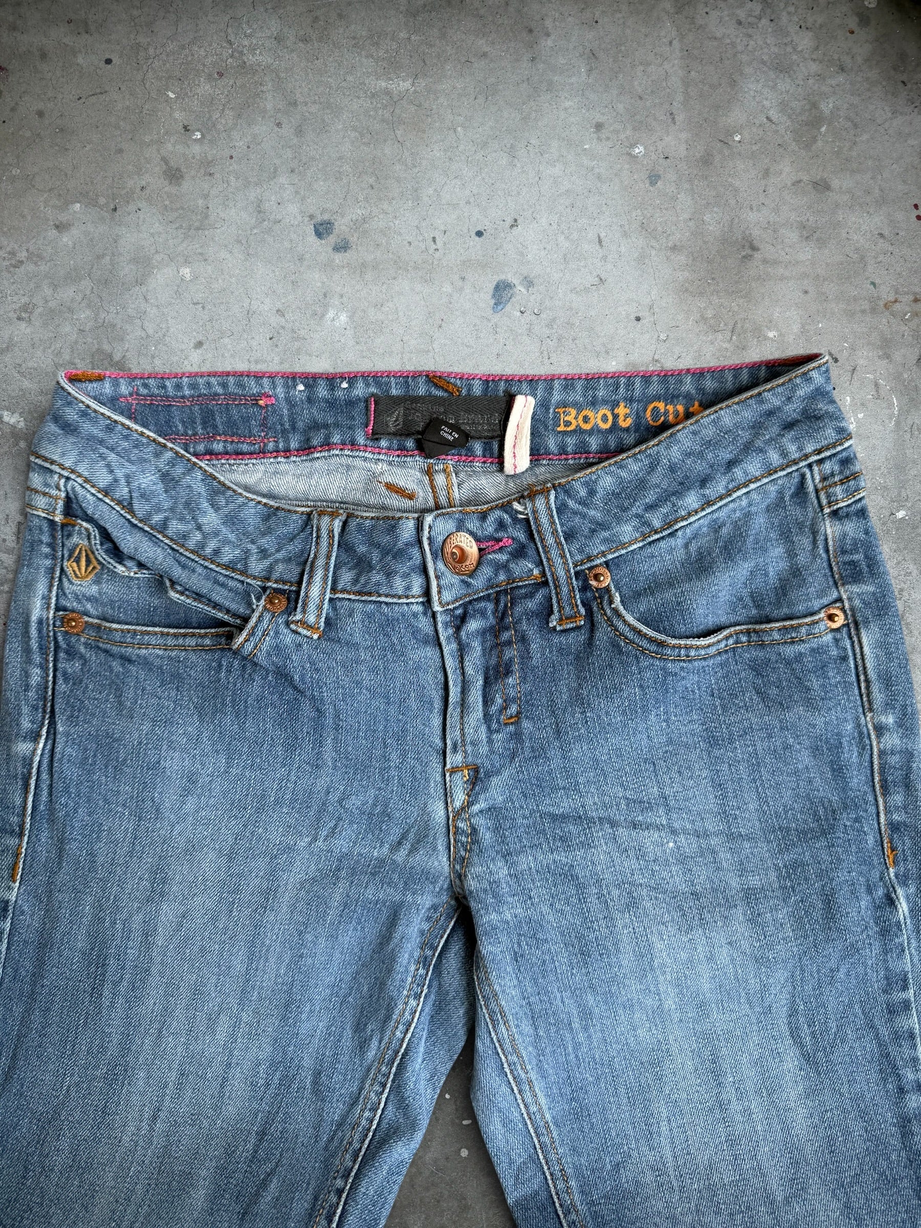 Volcom Low Rise Bootcut Jeans - 3