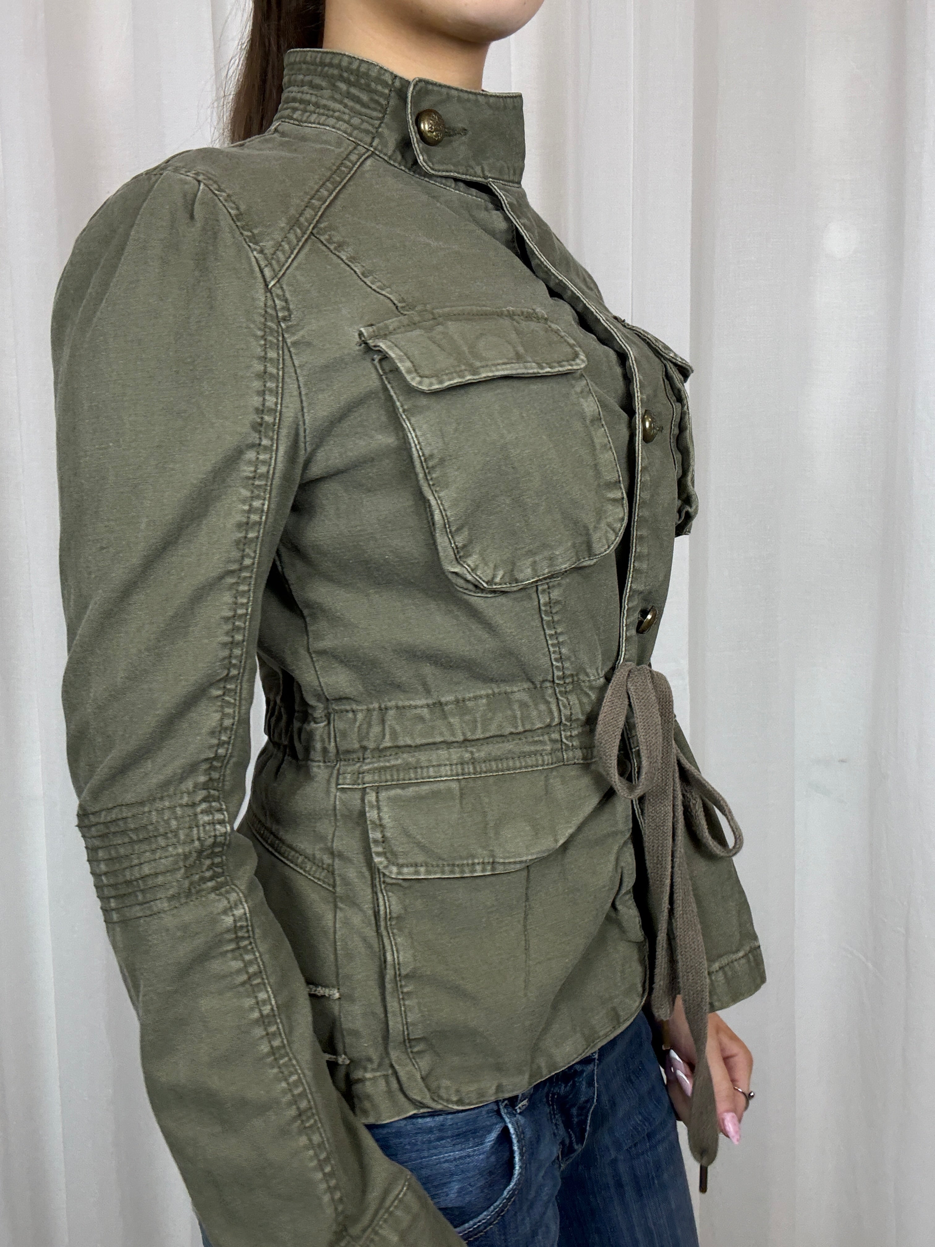 Mossimo Khaki Jacket - S