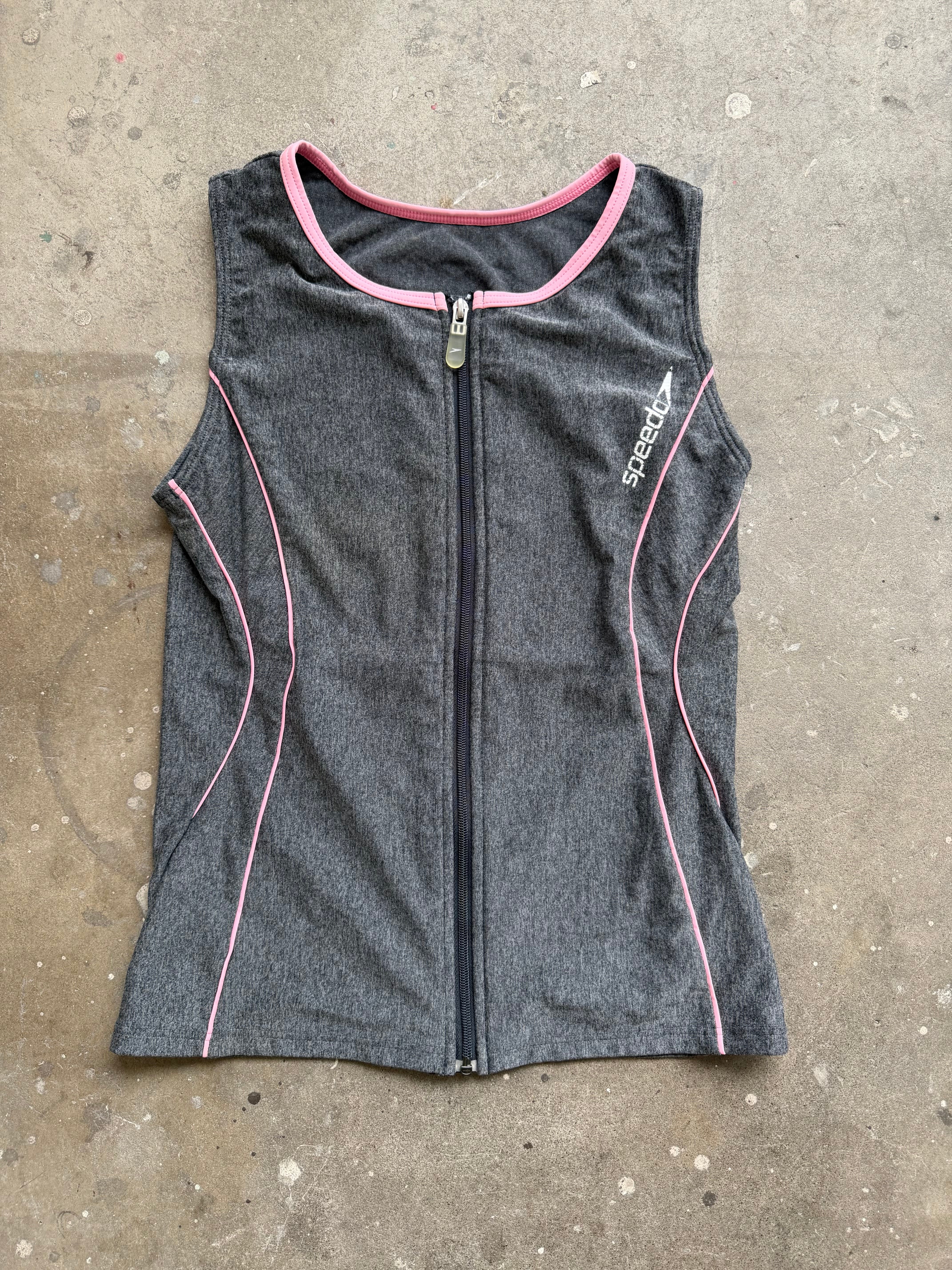 Pink & Grey Sport Tank