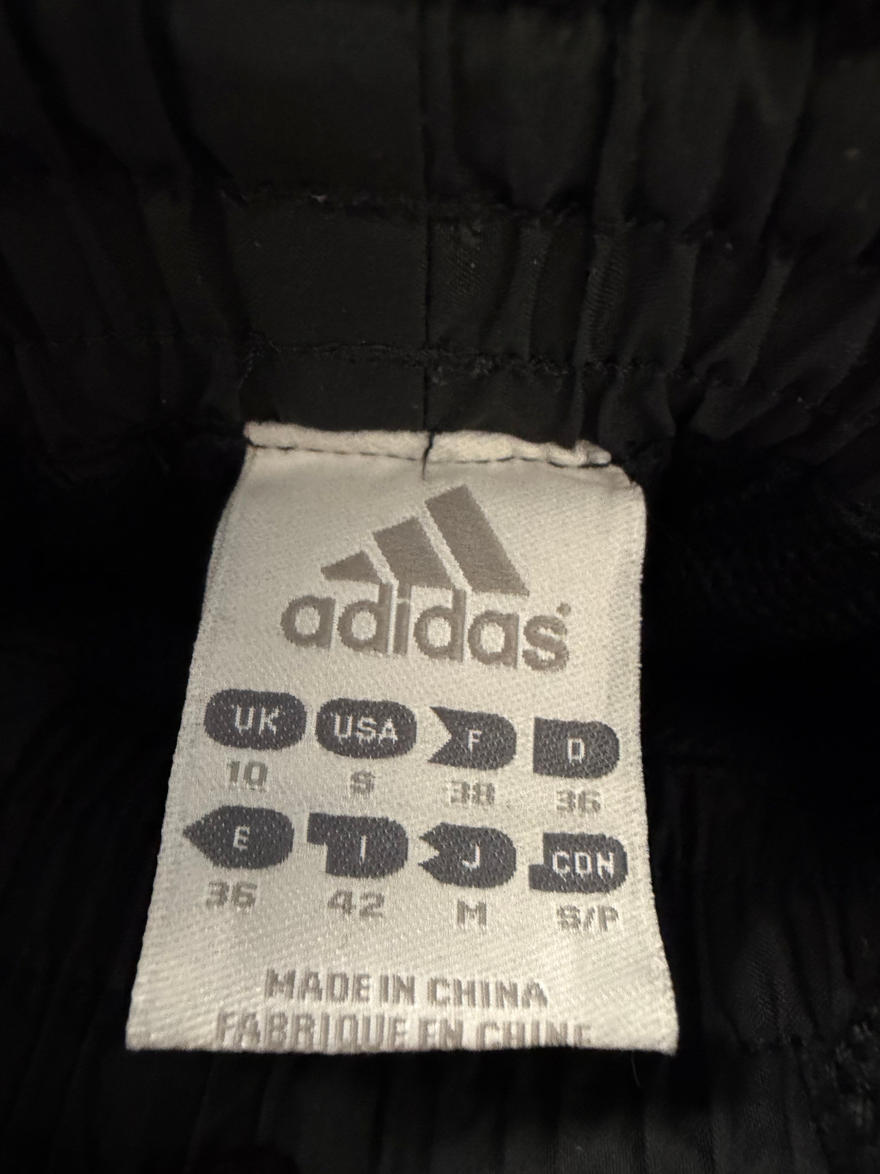 Black Adidas Trackpants - M